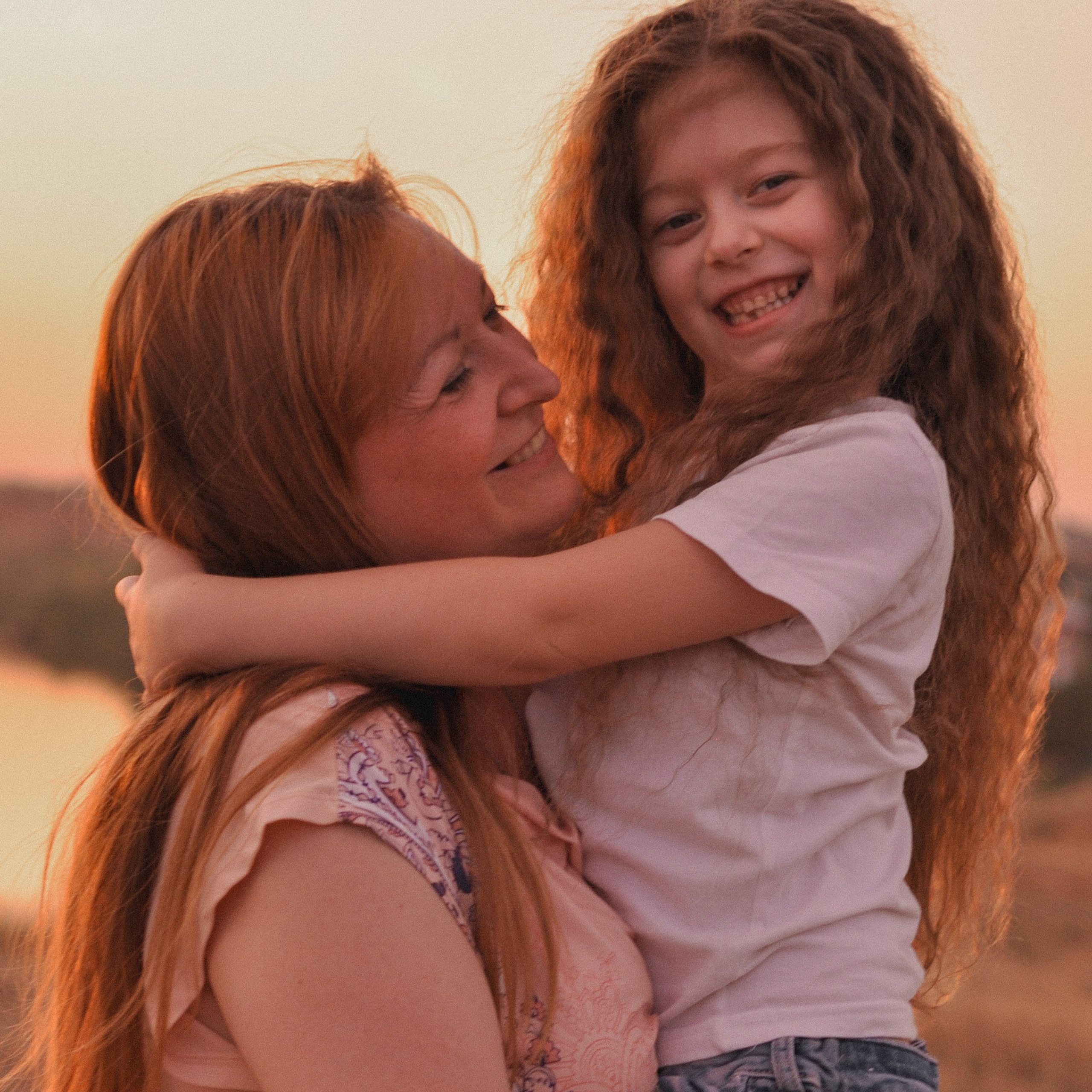 Семейная фотосессия на закате с Людмилой и ее детьми. Сохраню важные для тебя моменты