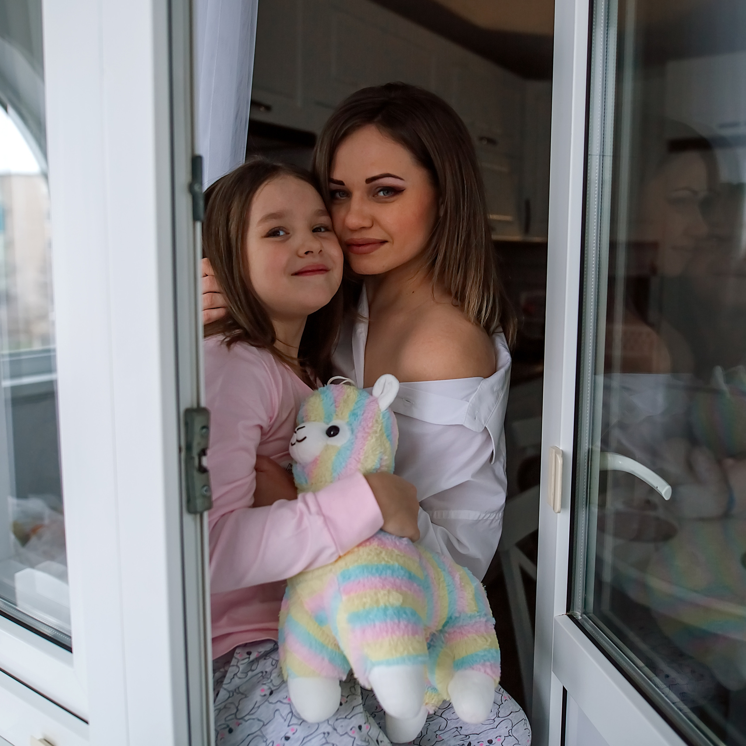 Съёмки дома.