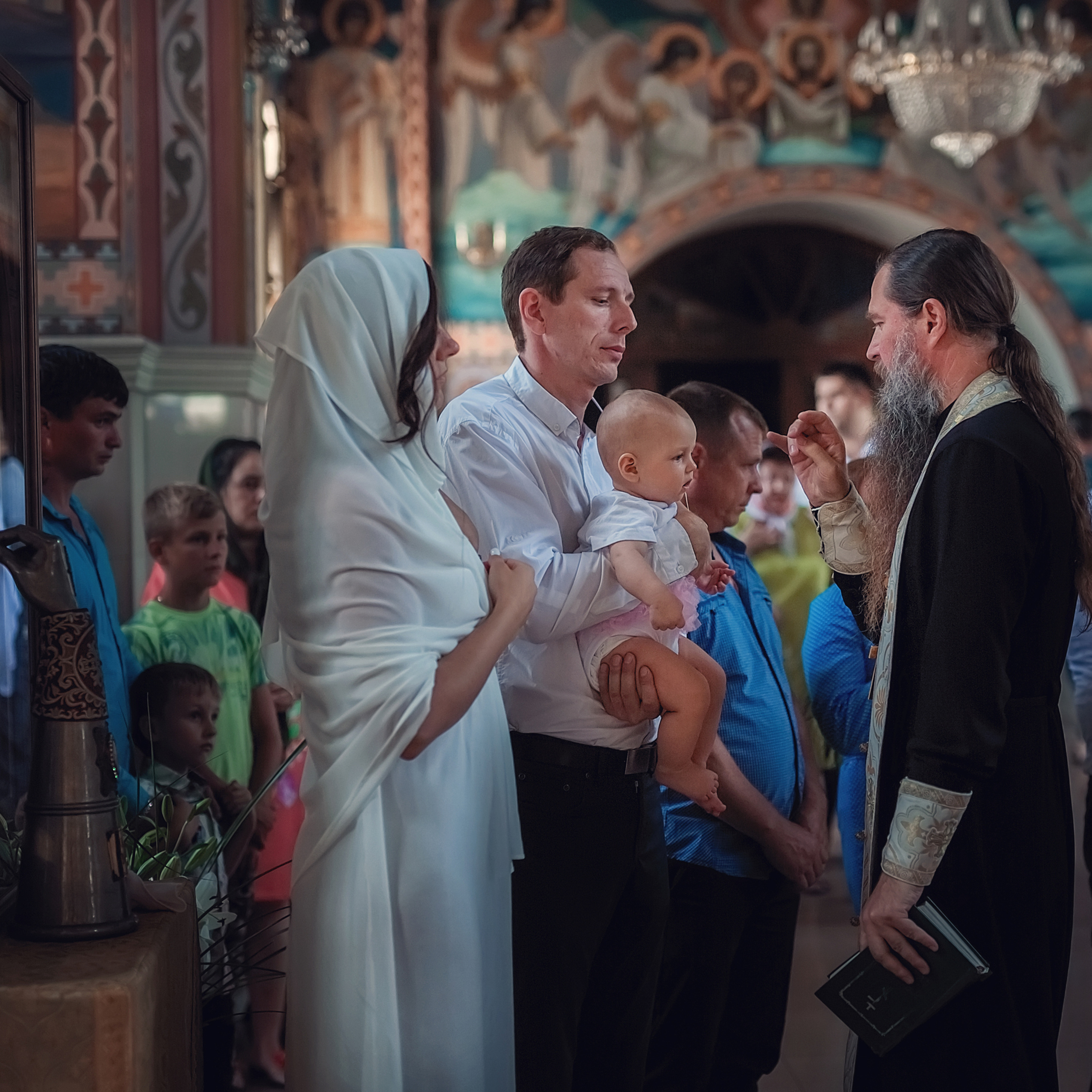 Крещение в ст. Новодонецкой.