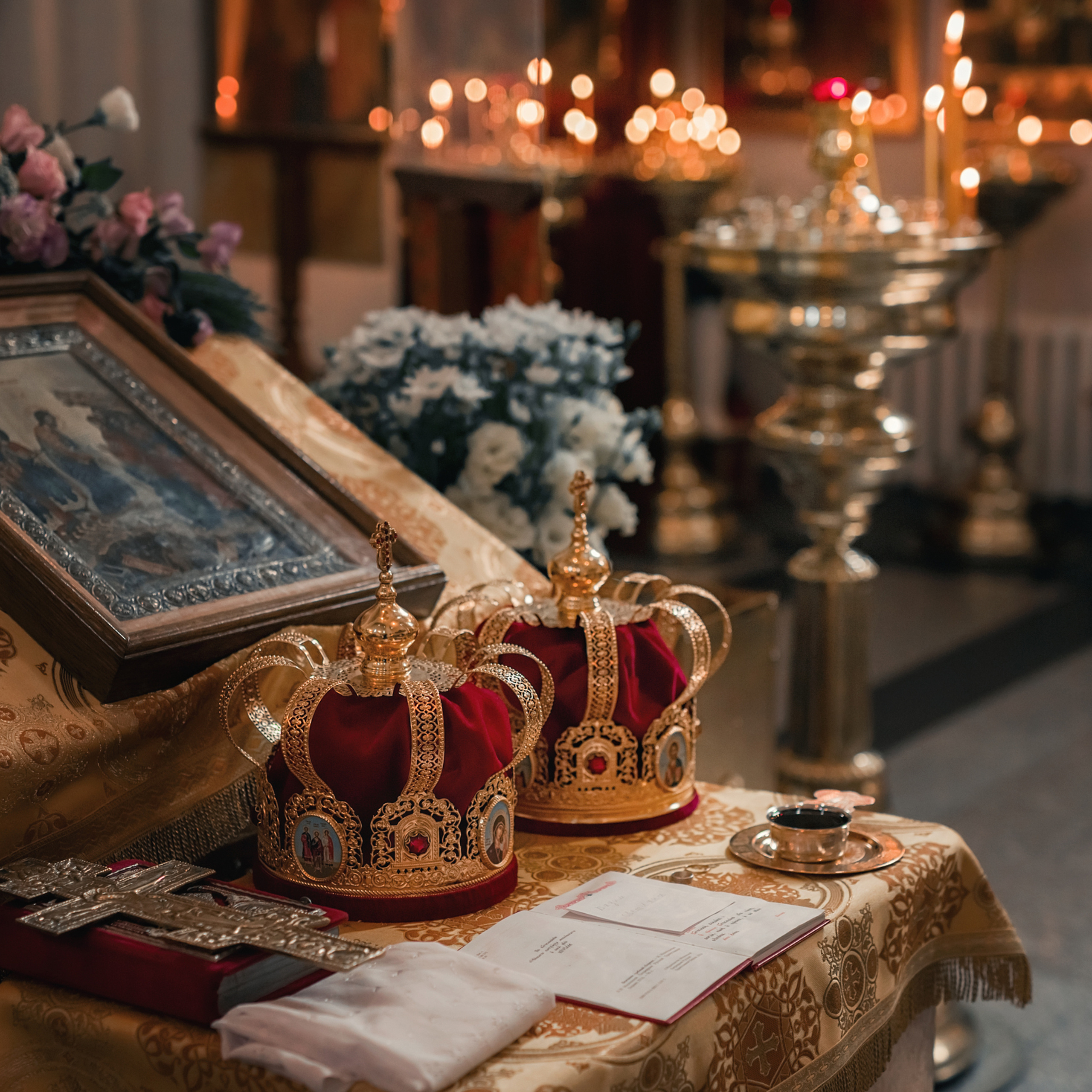 Венчание. Свято-Никольский храм ст. Кавказская.