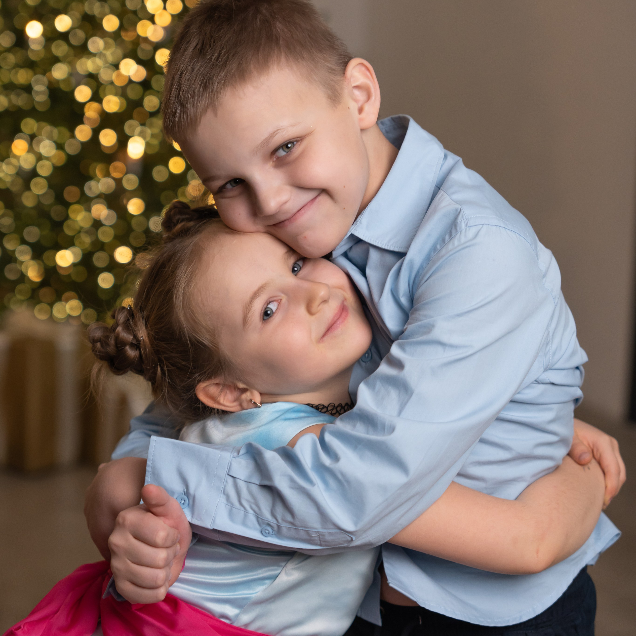 Новогодняя фотосессия для дружной семьи