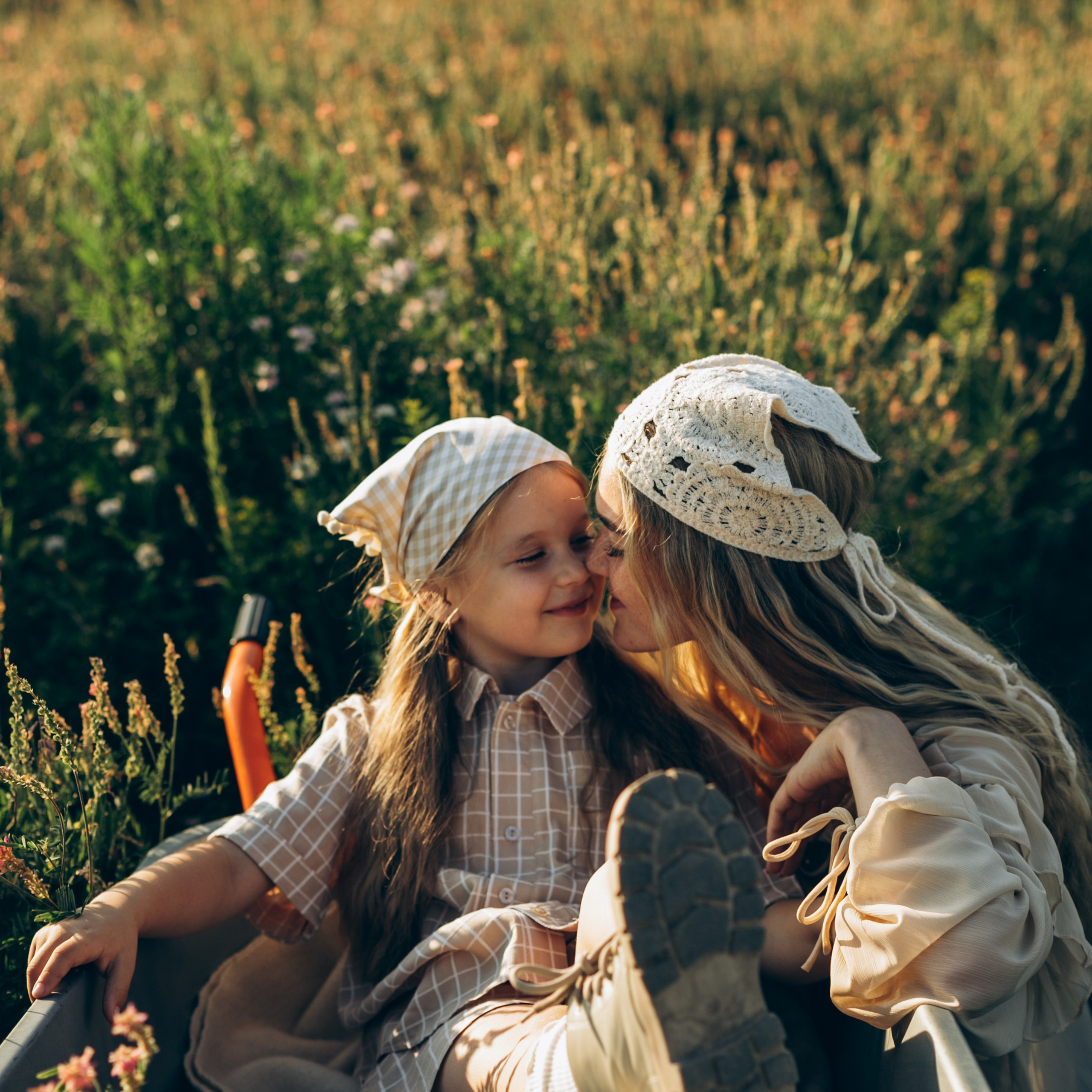 В золотом закате