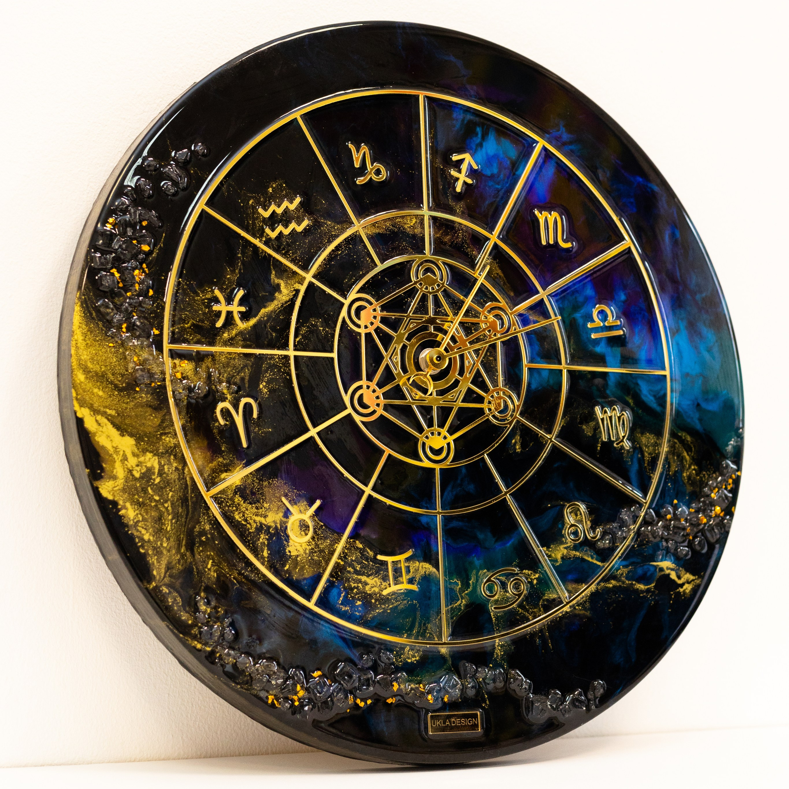 Часы из эпоксидный смолы