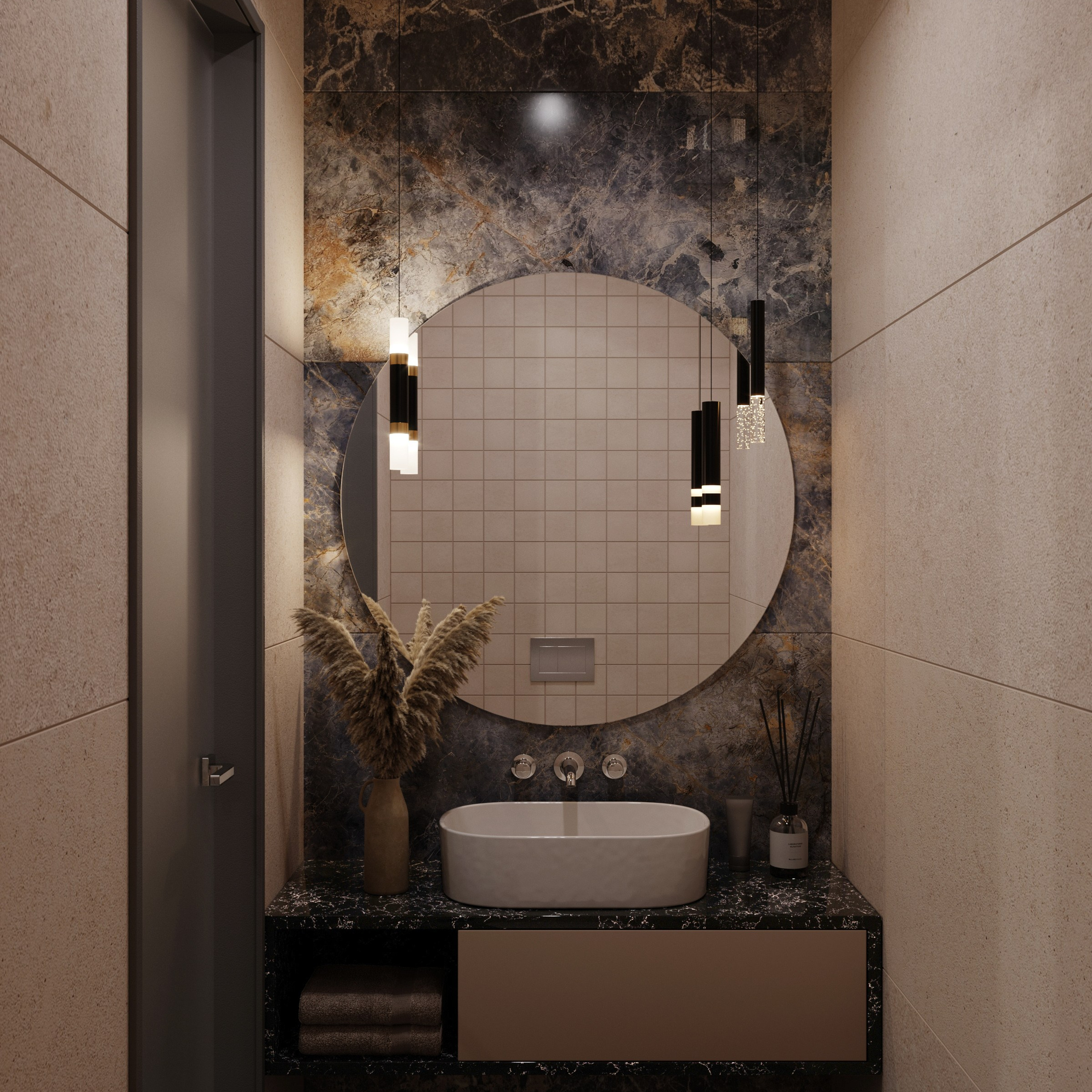 Визуализация сауны 10 m²