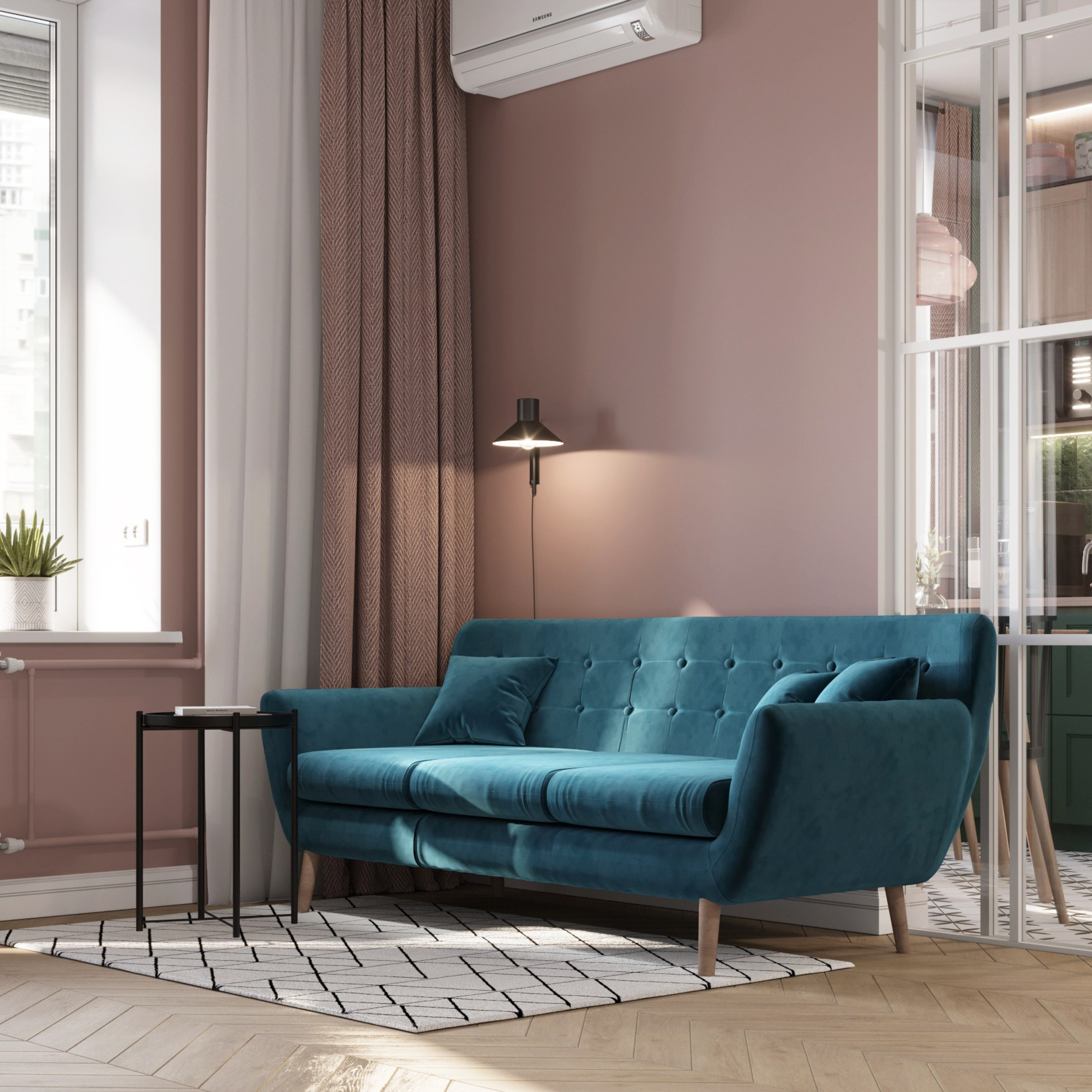 Визуализация квартиры в районе Царицыно. Москва