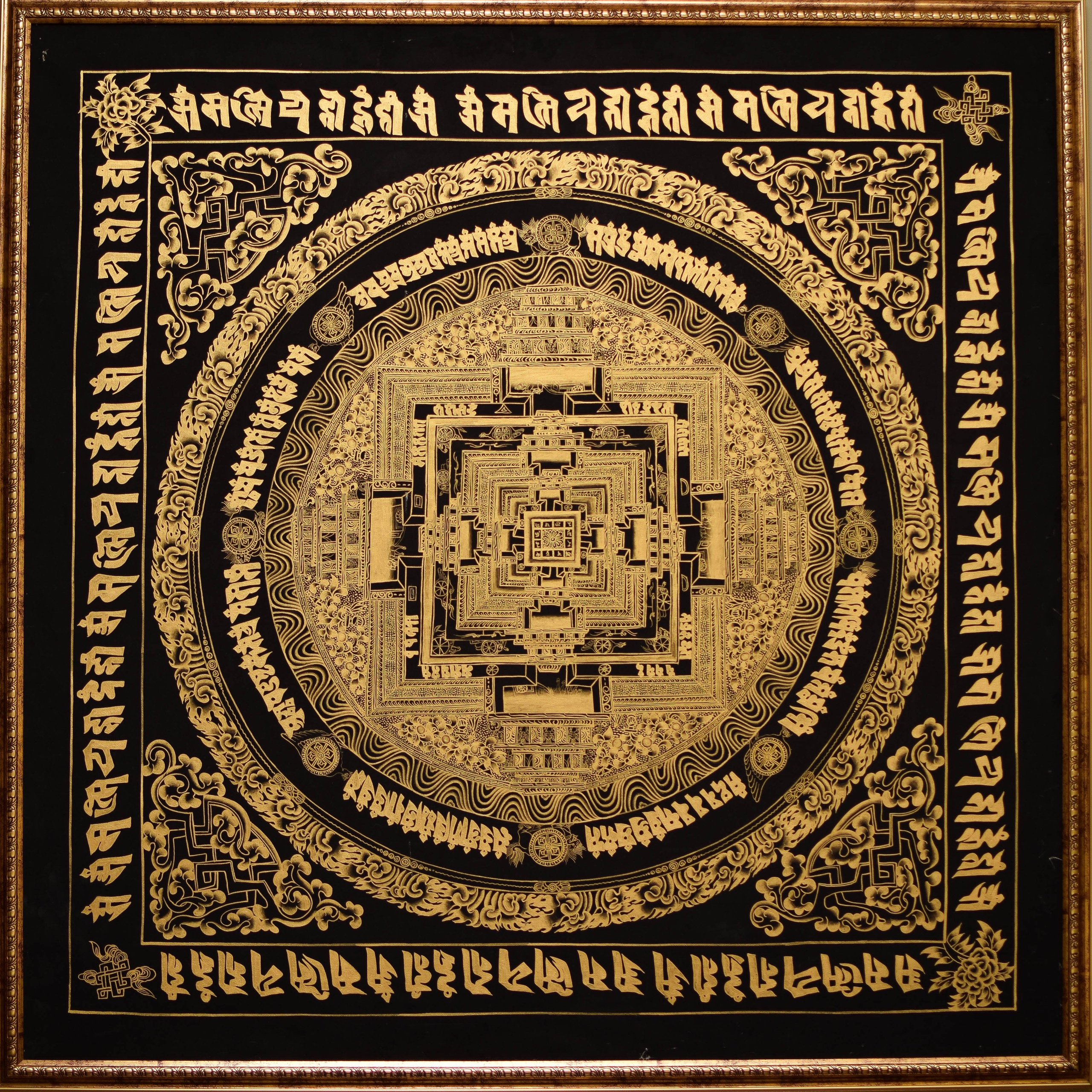 Пробуждающие мандалы. Средний размер 60*60 см