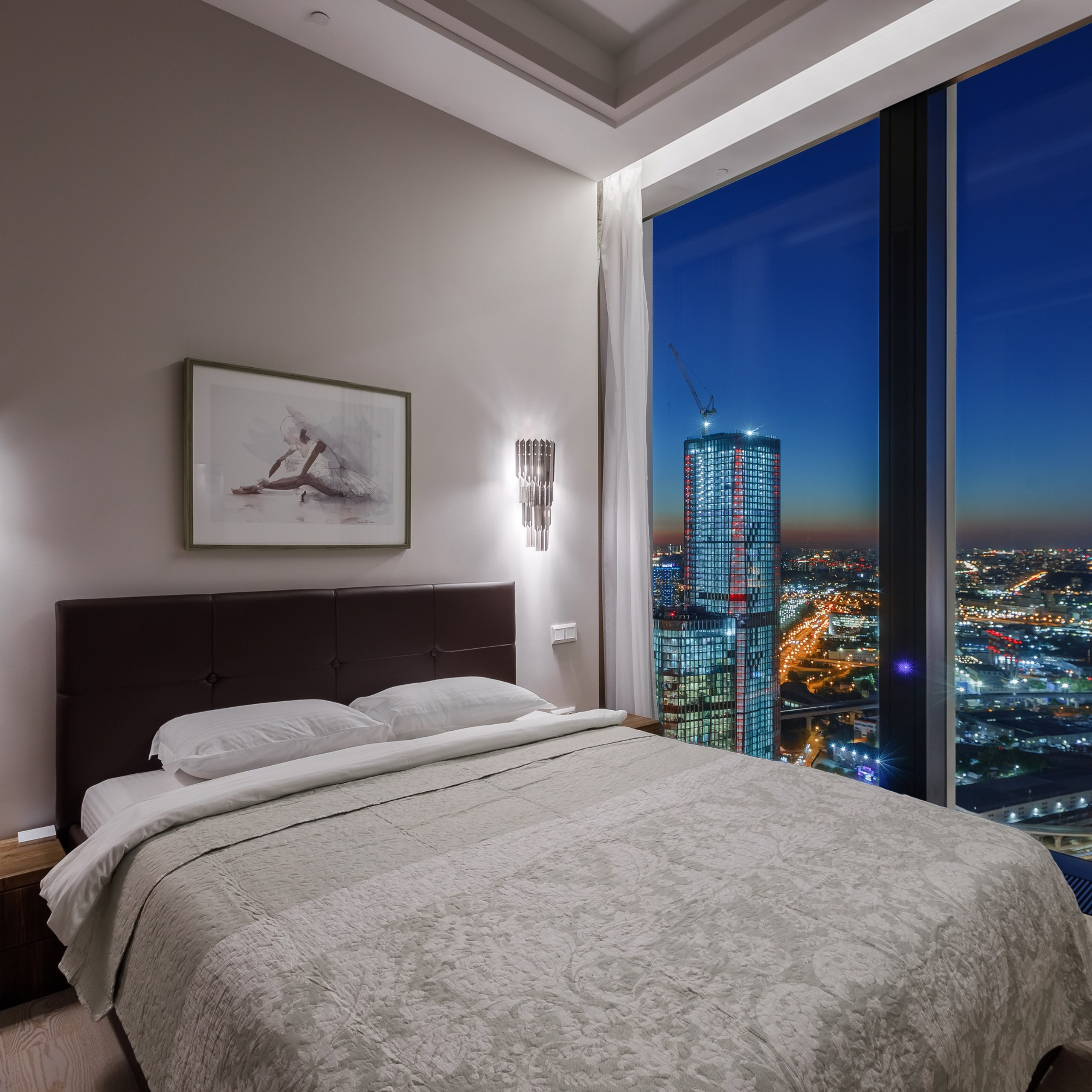 Апартаменты в башне Нева