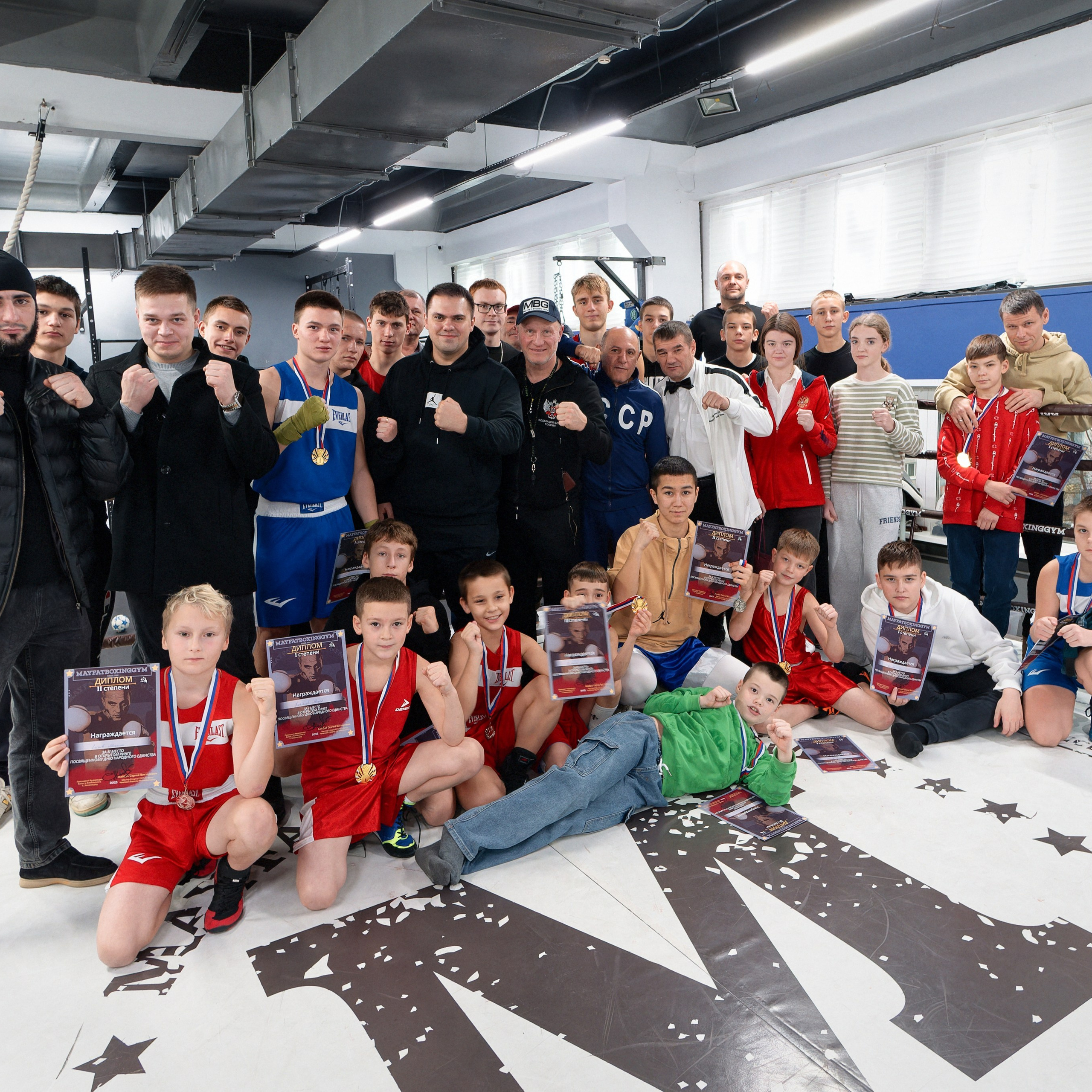 «Открытый ринг» в школе бокса Сергея Майфата. Зеленоград, 12.11.2023 г.