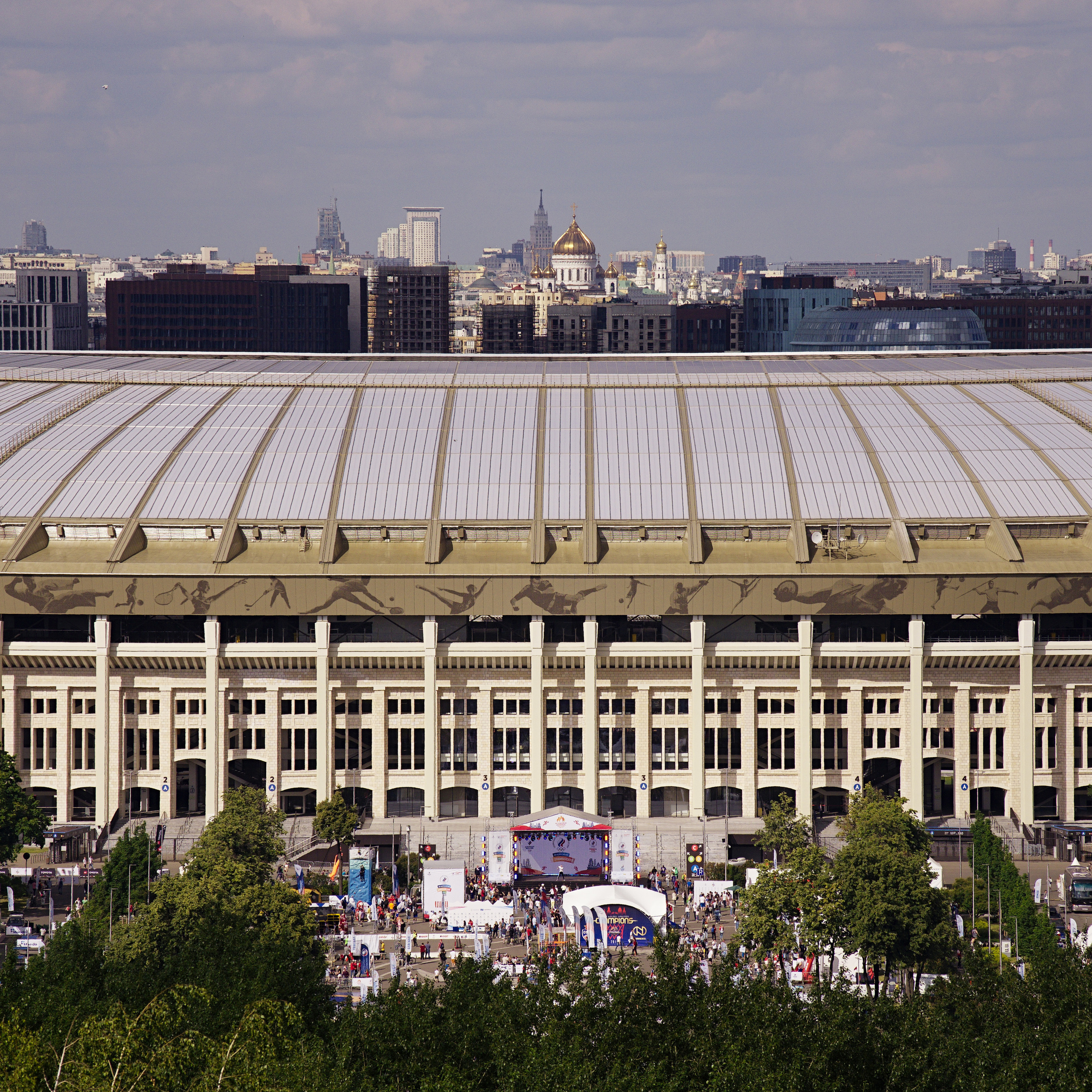 ХХХ Всероссийский олимпийский день. Лужники-2019 год.