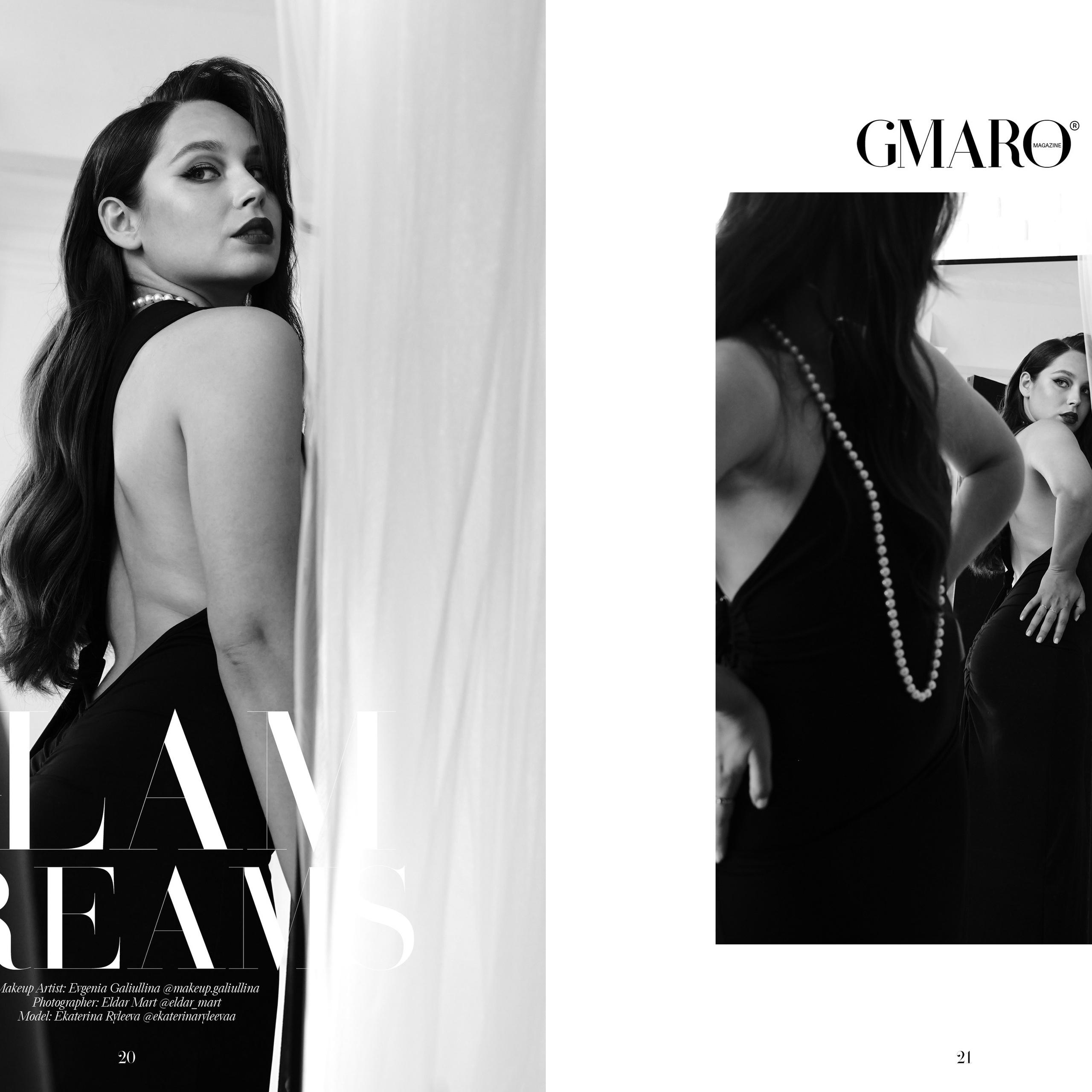 Екатерина Рылеева — журнал «GLAM DREAMS» Париж Ноябрь 2024. Автор видео — Эльдар Март