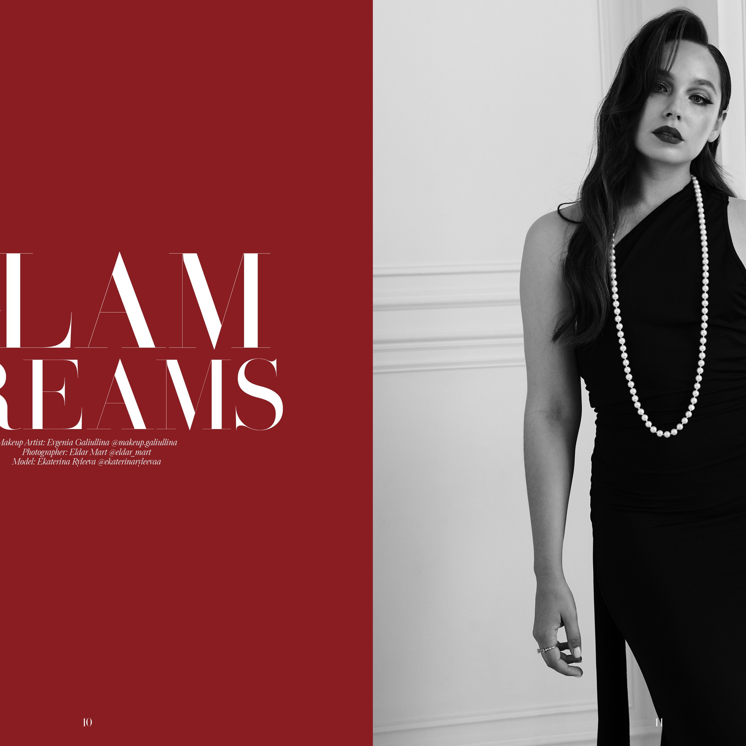 Екатерина Рылеева — журнал «GLAM DREAMS» Париж Ноябрь 2024. Автор видео — Эльдар Март