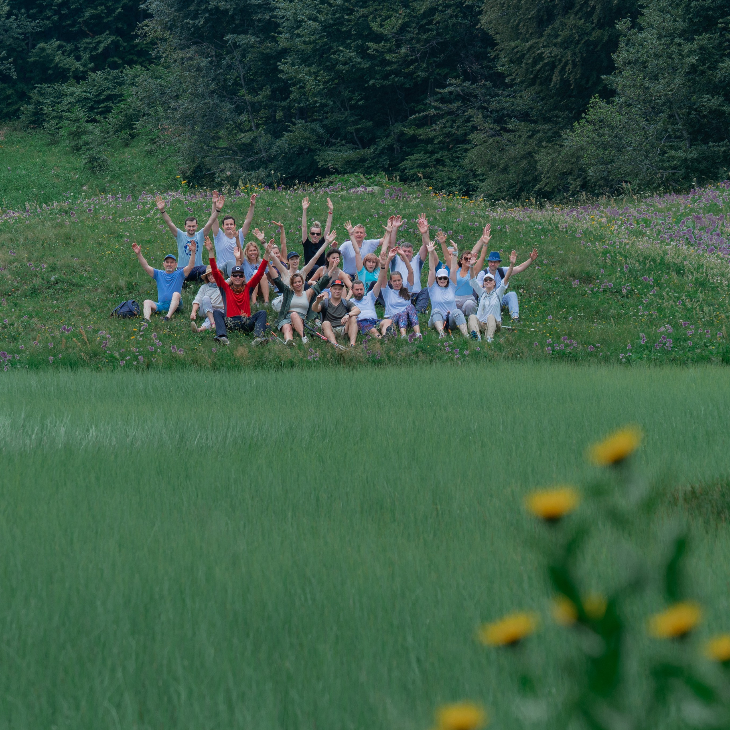 Психологический тренинг на озере Зеркальное