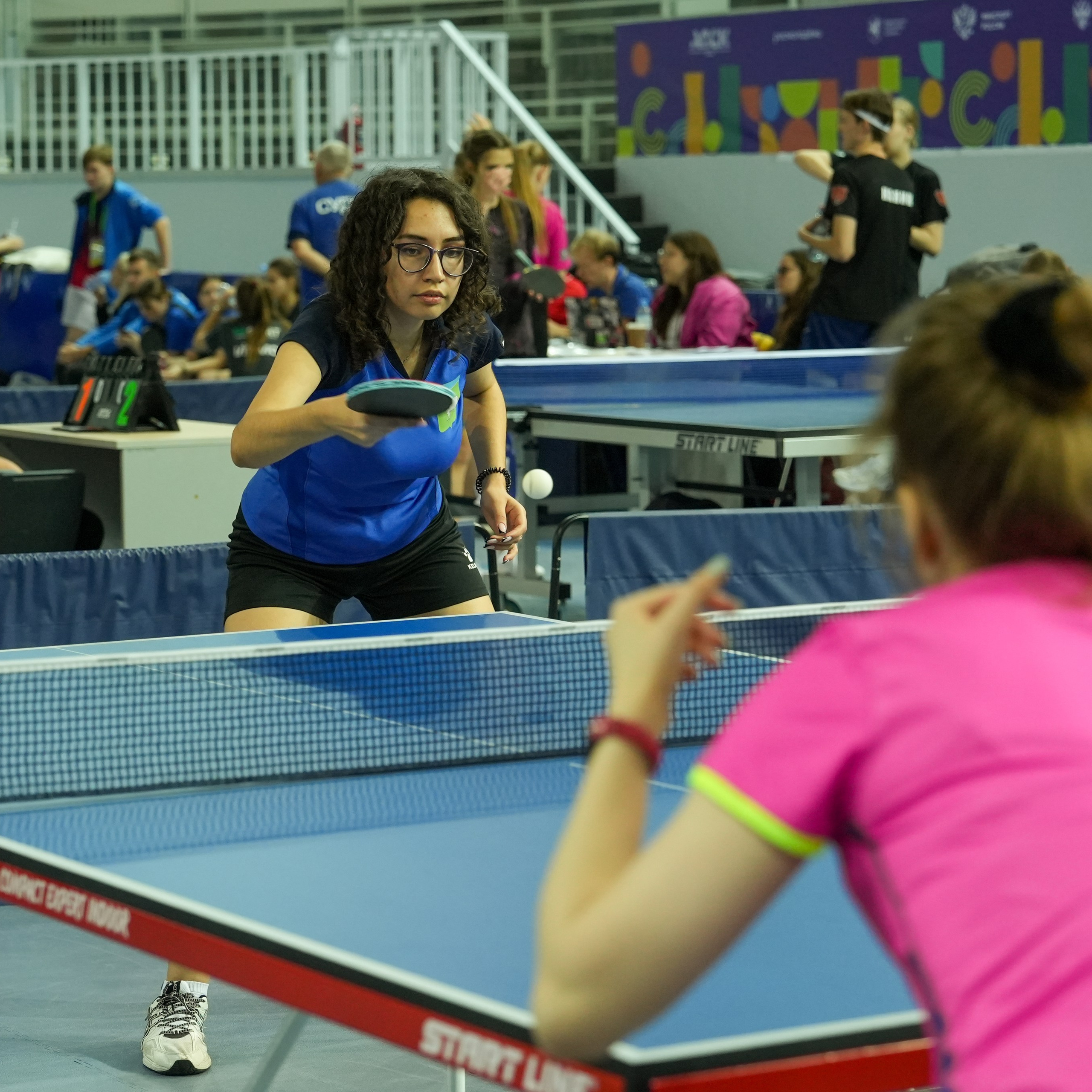 Настольный теннис в рамках АССК фест 2024 Сириус