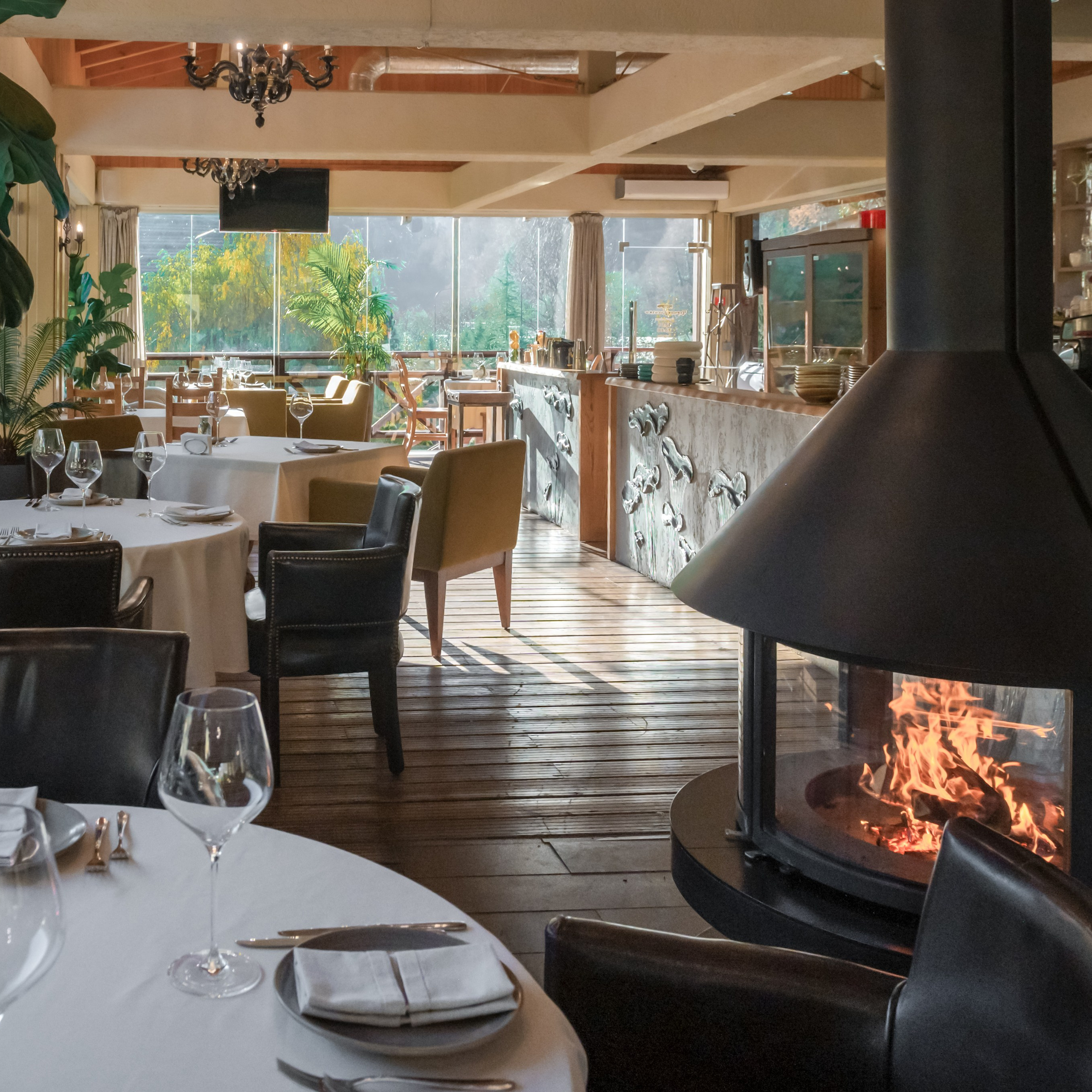 Ресторан «Черная Лисичка» на курорте Газпром Поляна