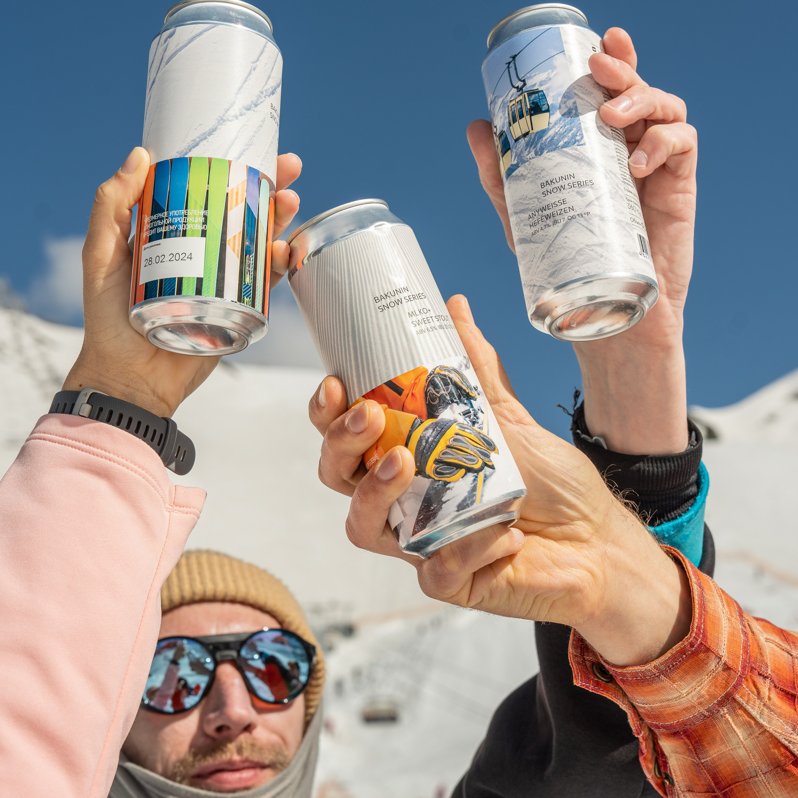 Контент съемка для пивоваренной компании Бакунин