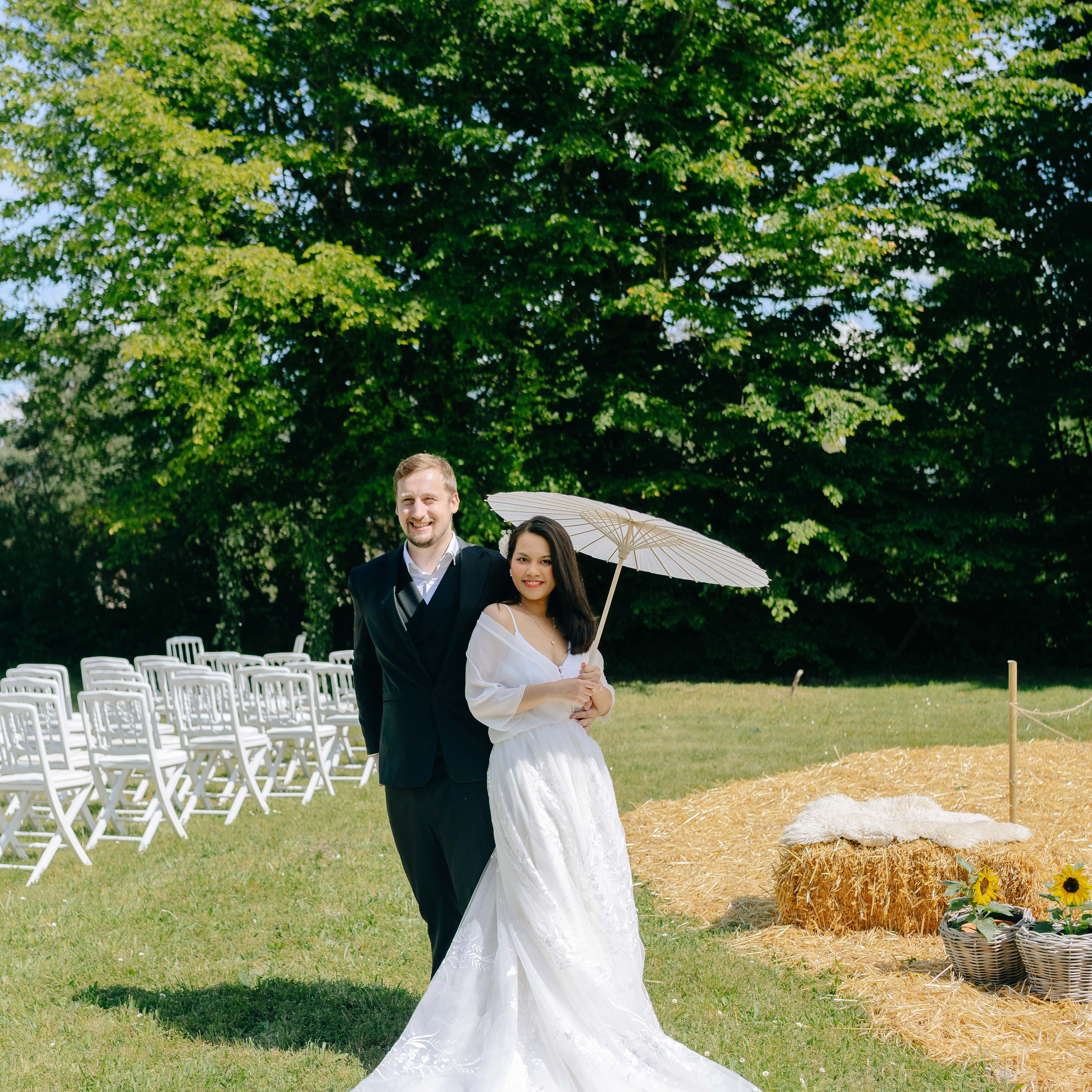 Nhi & Samuel | courtyard