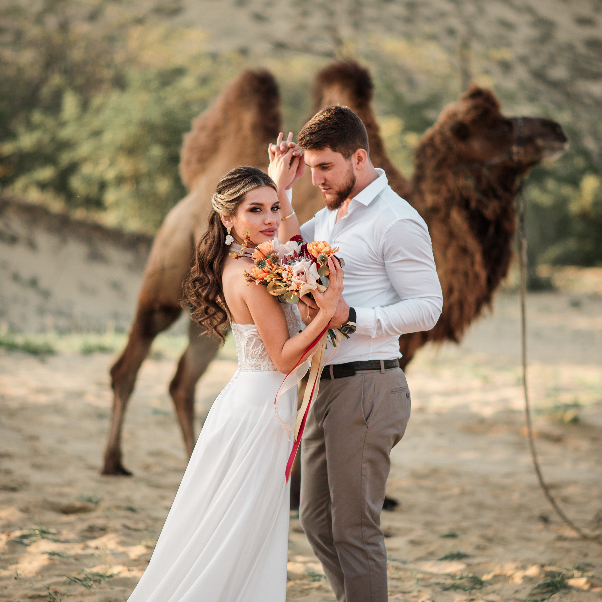 Свадьба с верблюдом