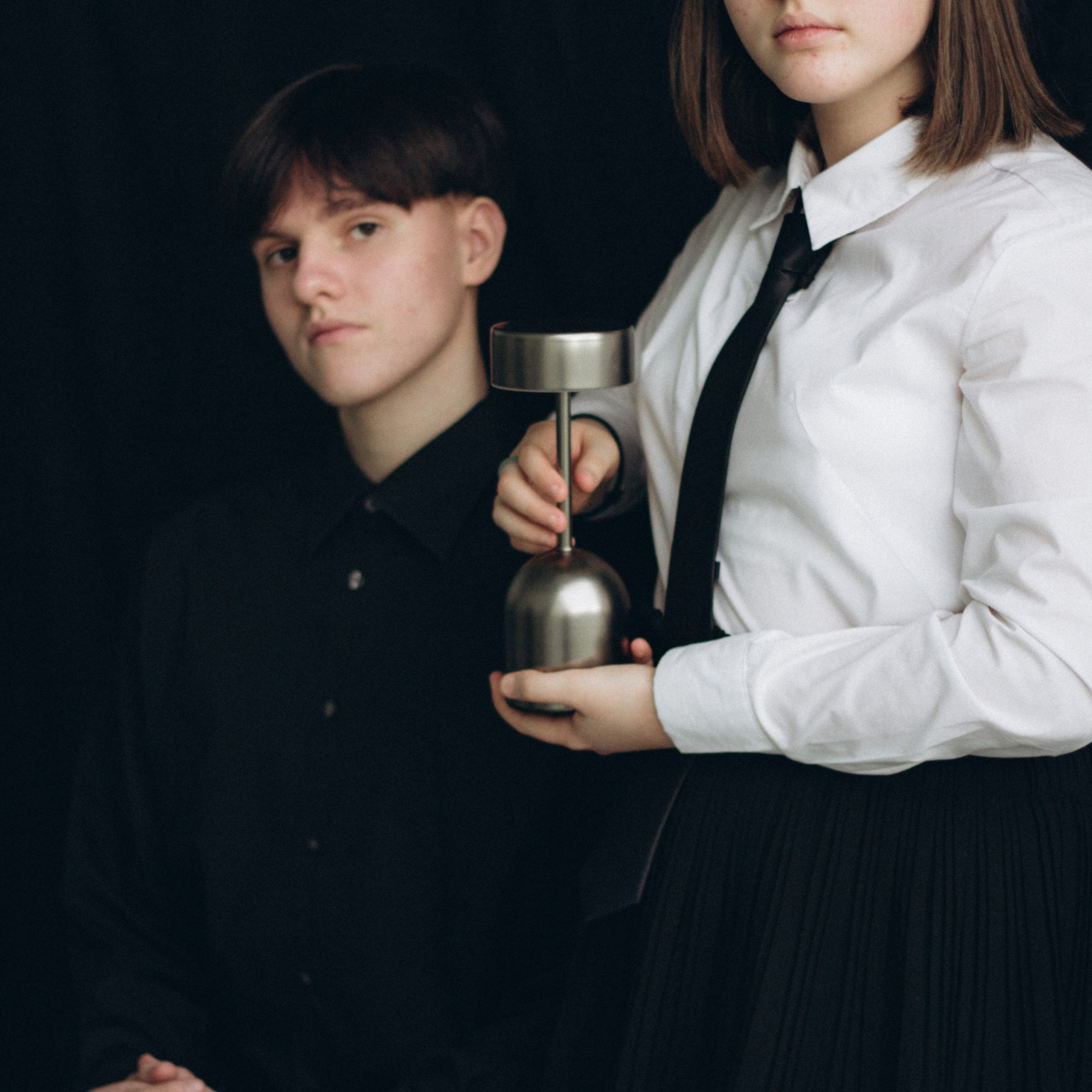 Шахматная партия — семейная фотосессия