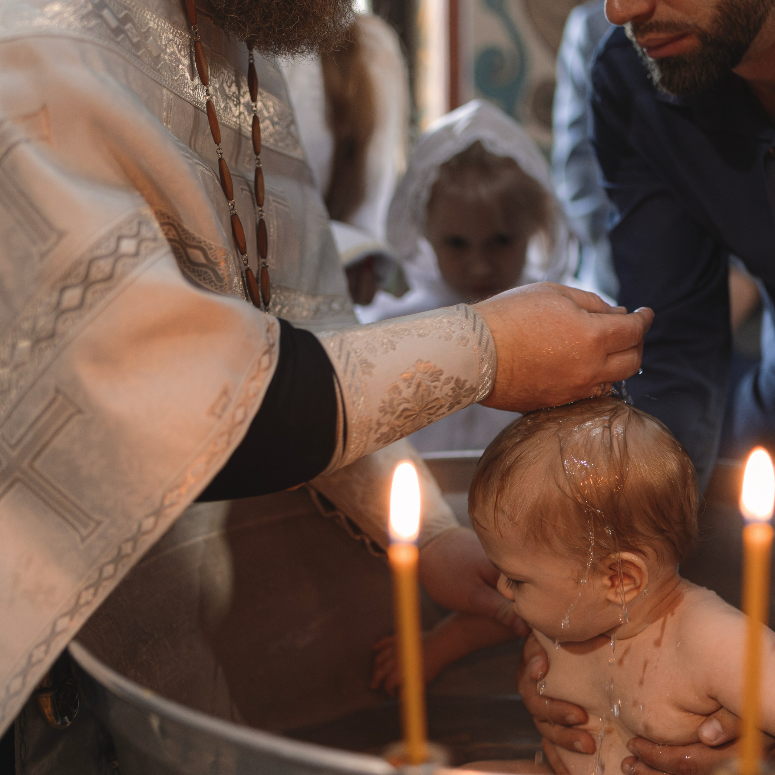 Крещение в Храме Живоначальной Троицы. Семейный фотограф в Москве 📸