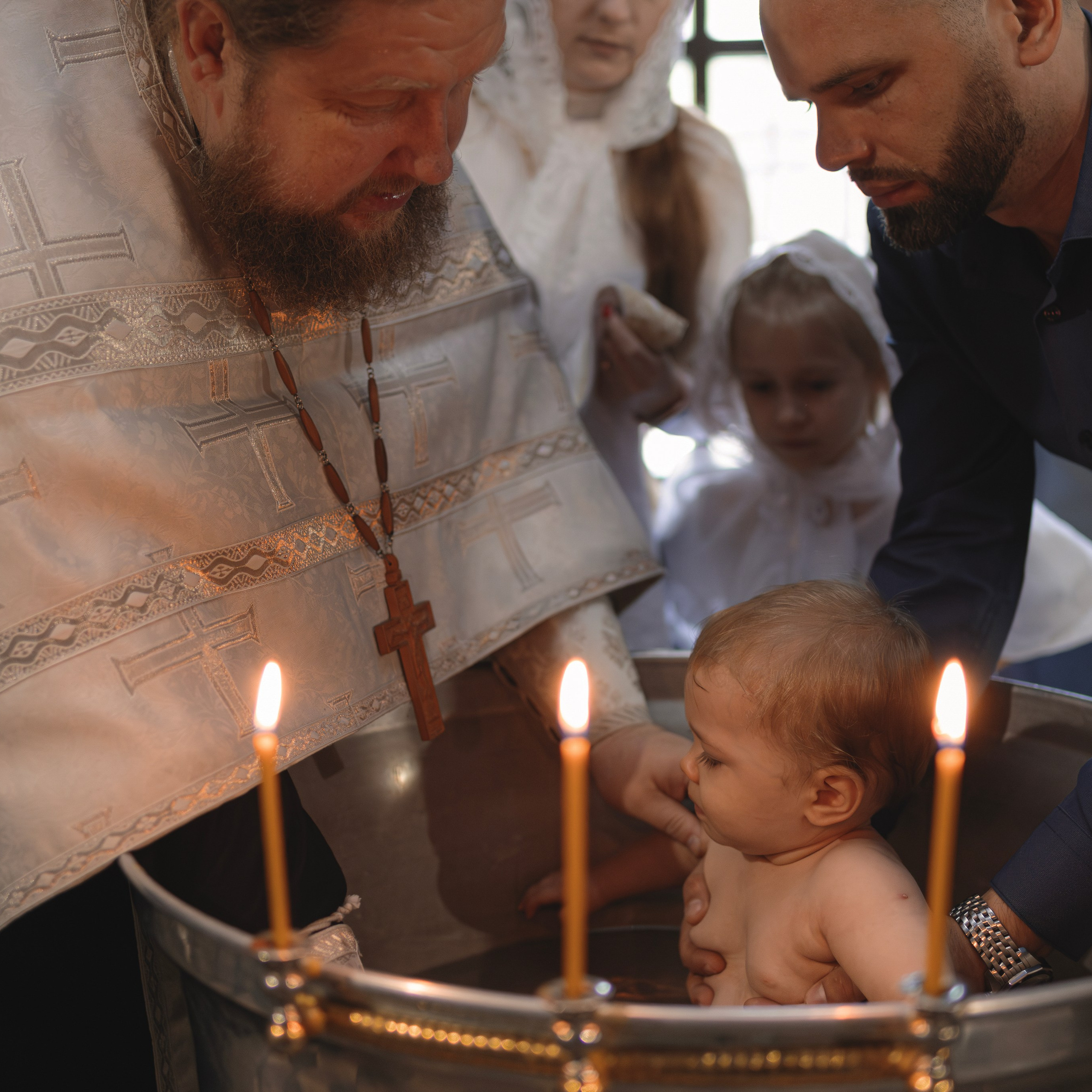 Крещение в Храме Живоначальной Троицы. Семейный фотограф в Москве 📸