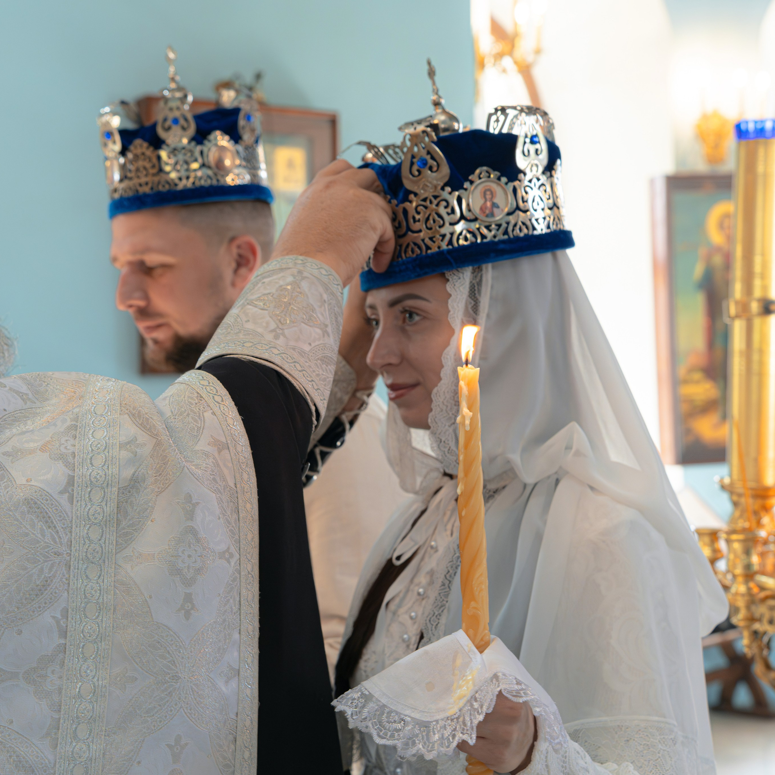 Венчание в Церкви иконы Божьей Матери Знамение. Семейный фотограф в Москве 📸