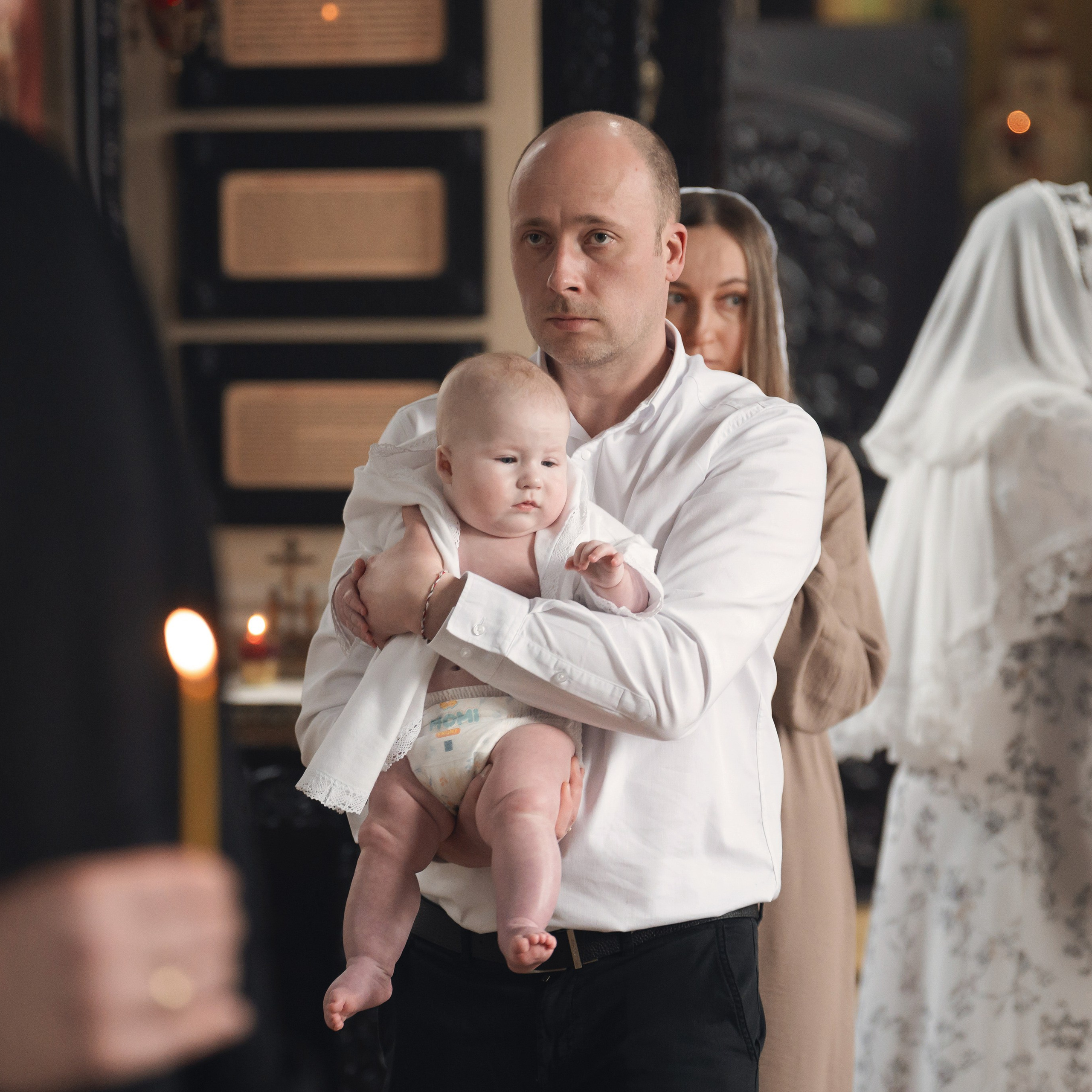 Фотограф на крещение в Церкви Ксении Петербургской. Семейный фотограф в Москве 📸