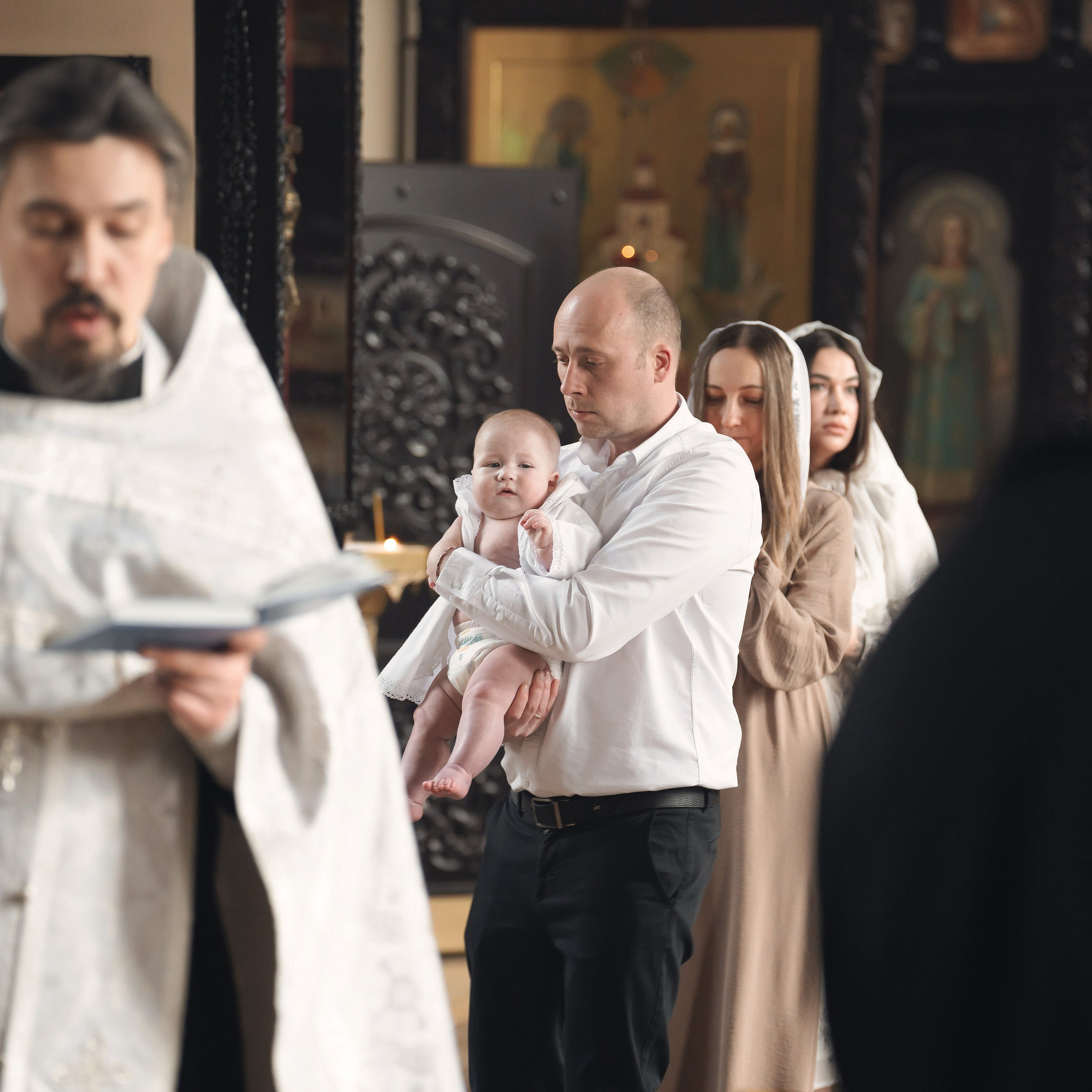 Фотограф на крещение в Церкви Ксении Петербургской. Семейный фотограф в Москве 📸