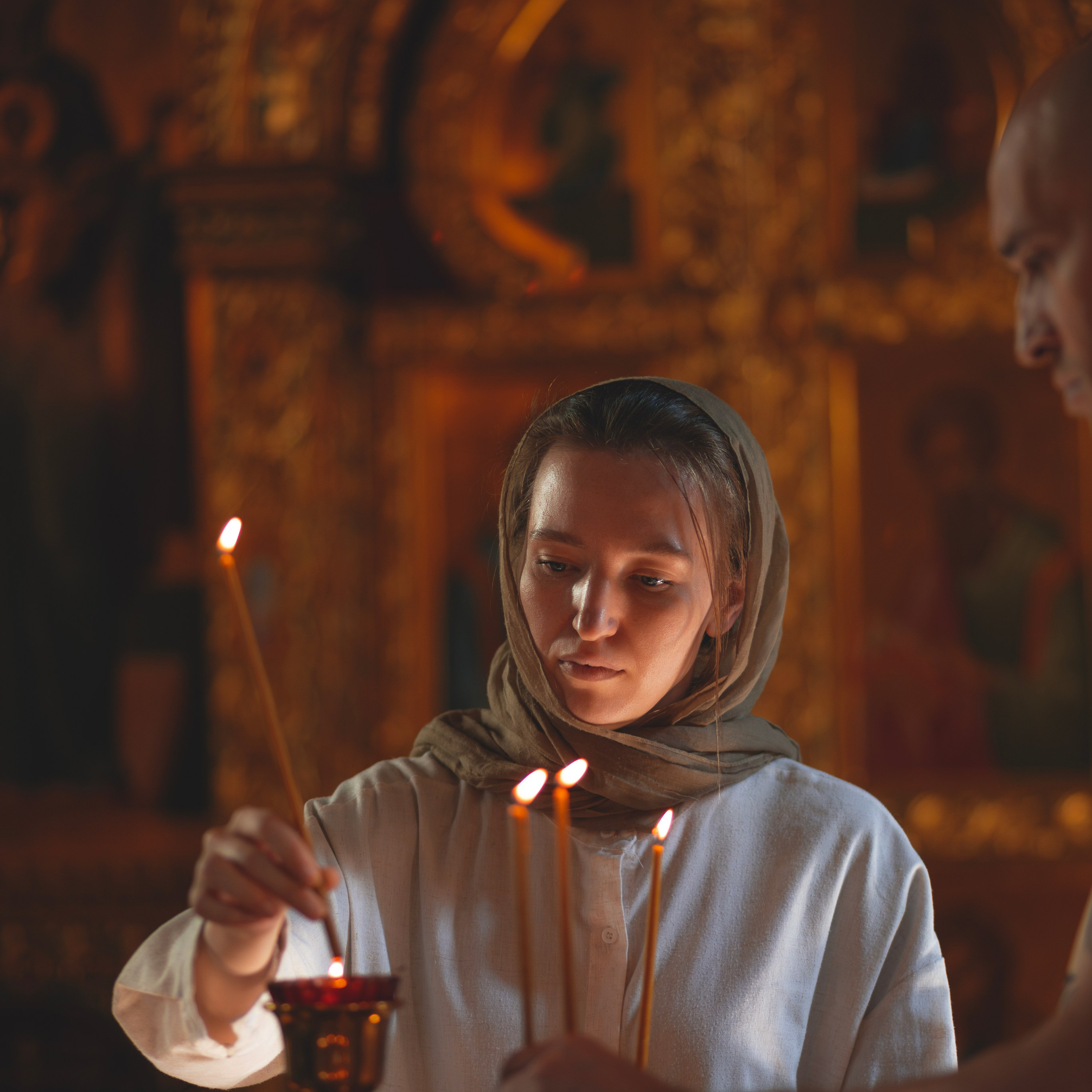 Таинство Крещения в Храме Сергия Радонежского. Семейный фотограф в Москве 📸