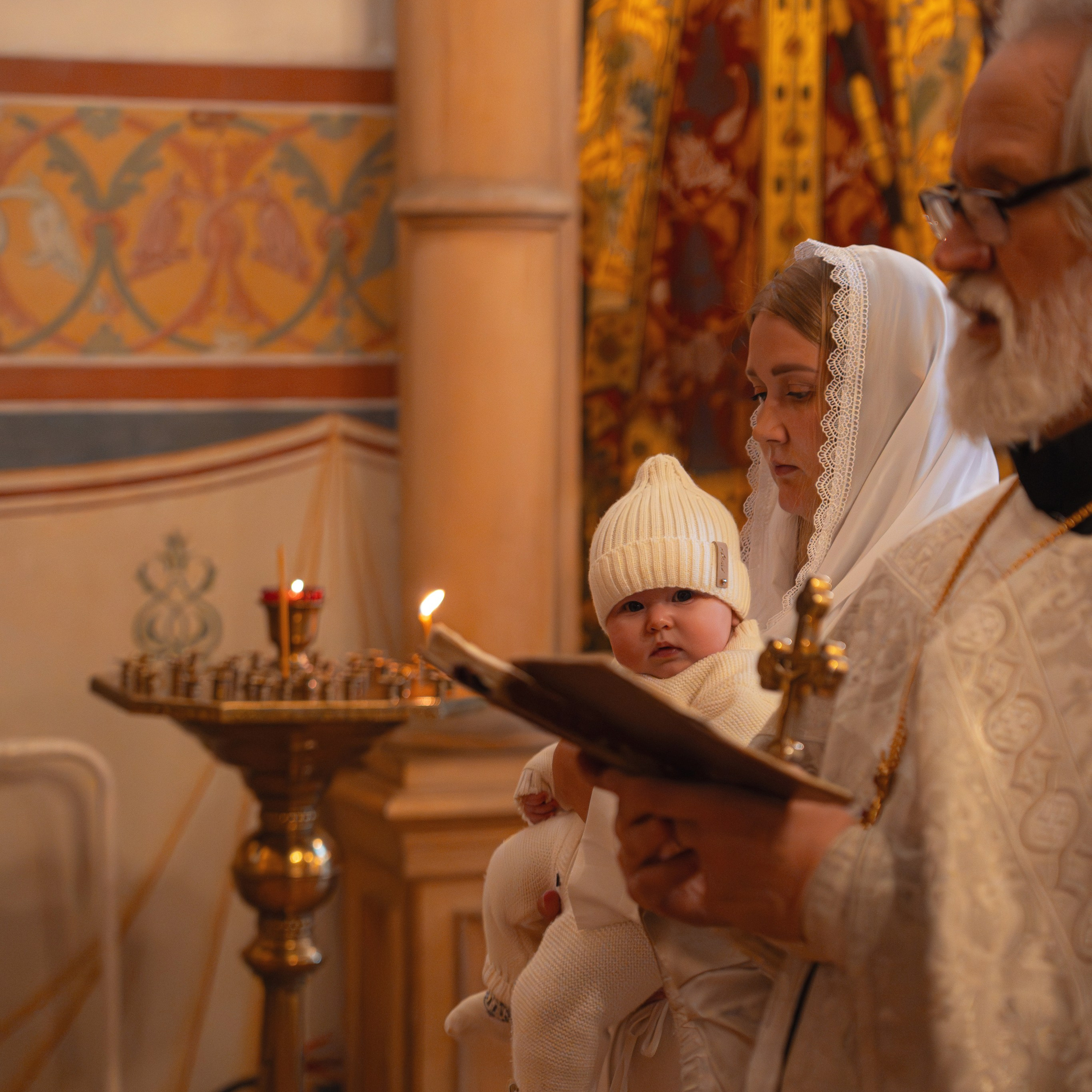 Крещение в Старейшем Соборе Покрова Пресвятой Богородицы в Измайлово. Семейный фотограф в Москве 📸