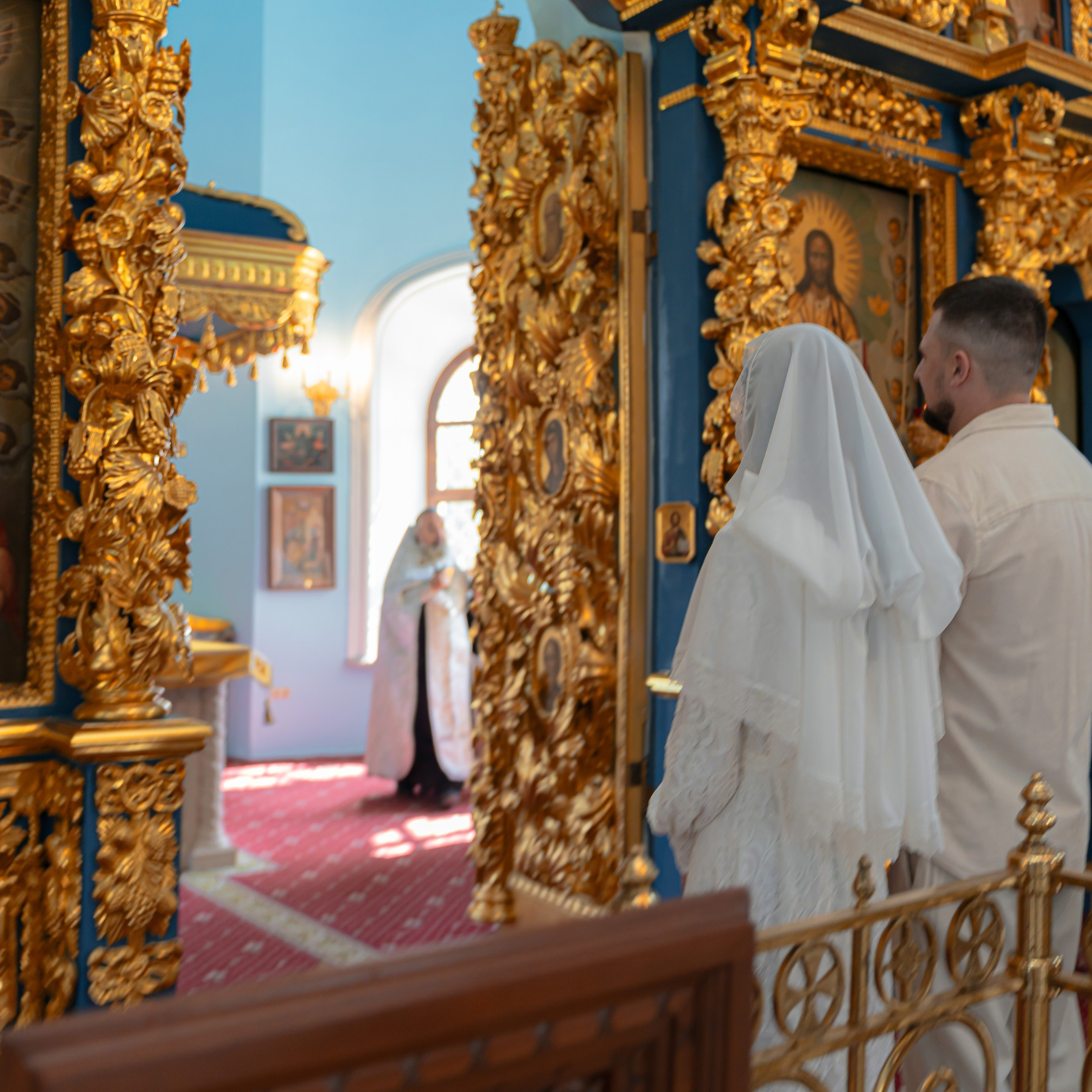 Венчание в Церкви иконы Божьей Матери Знамение. Семейный фотограф в Москве 📸