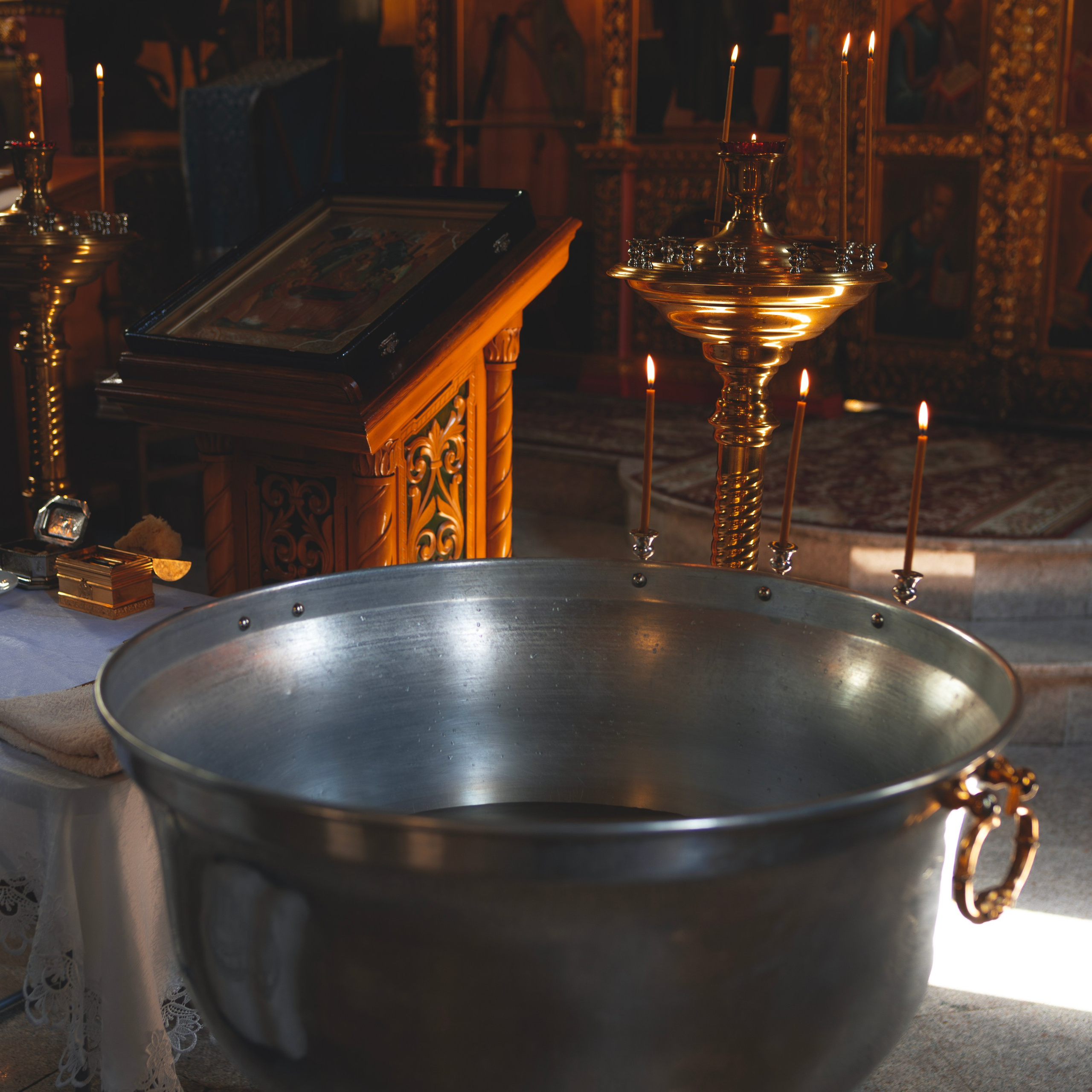 Таинство Крещения в Храме Сергия Радонежского. Семейный фотограф в Москве 📸