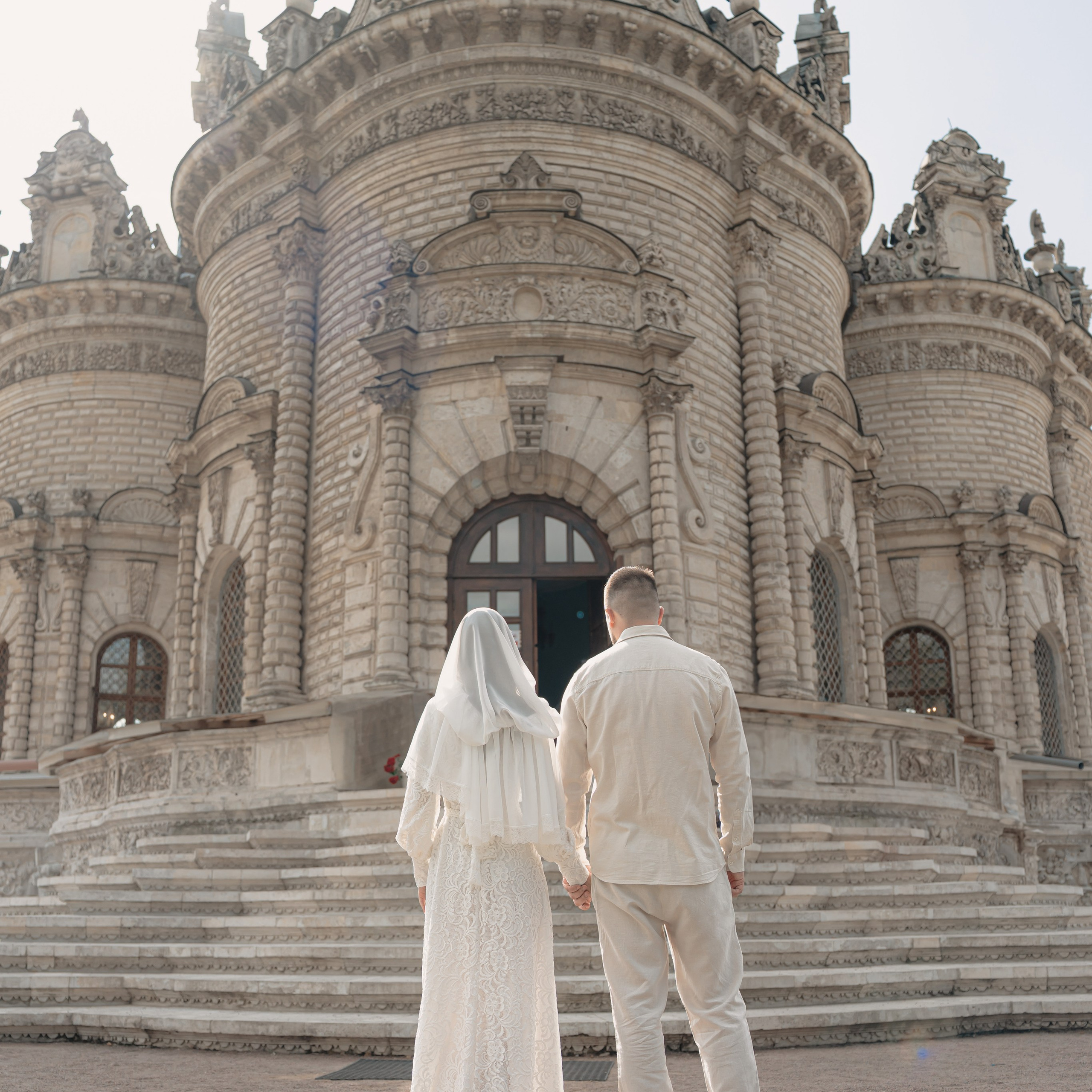 Венчание в Церкви иконы Божьей Матери Знамение. Семейный фотограф в Москве 📸