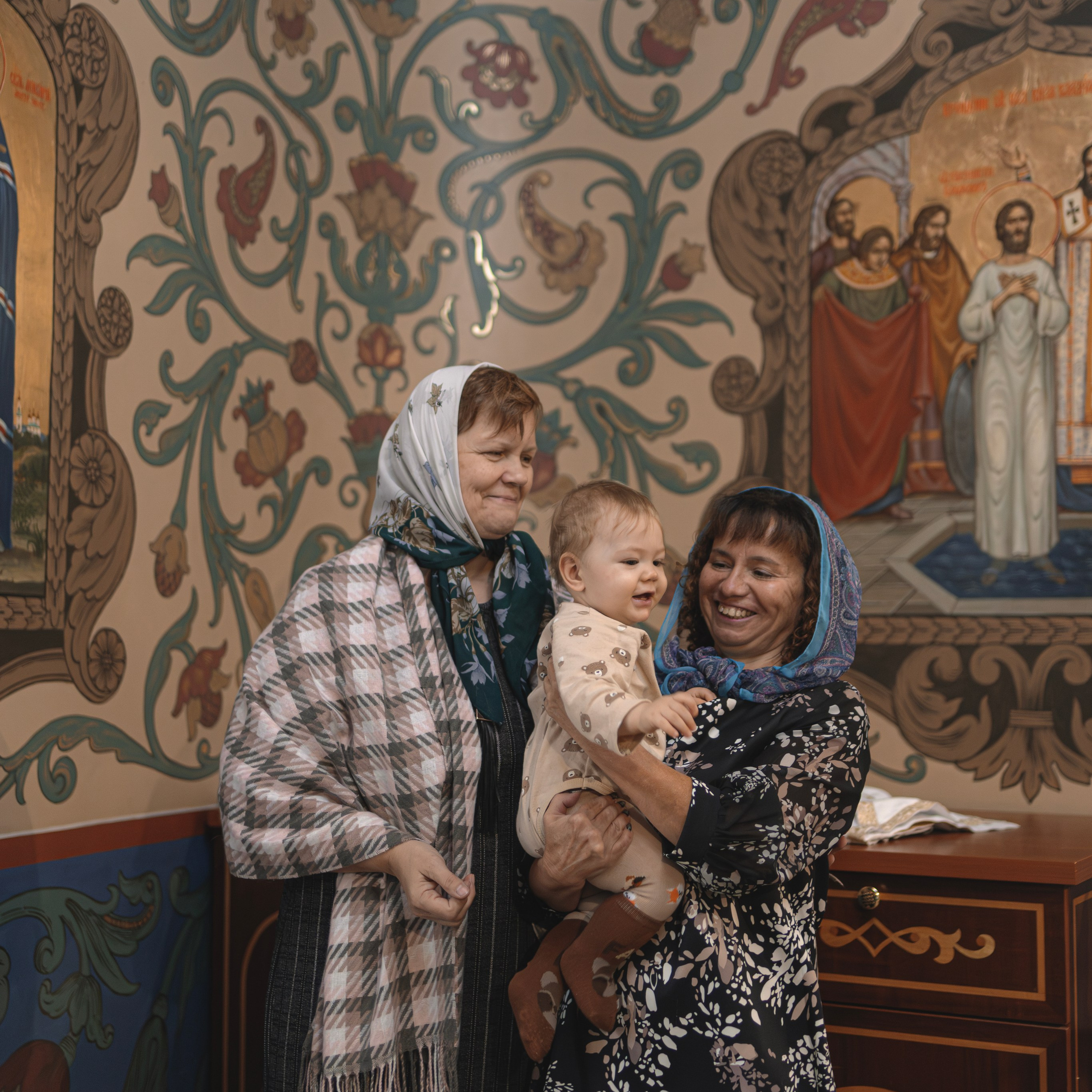 Крещение в Храме Живоначальной Троицы. Семейный фотограф в Москве 📸