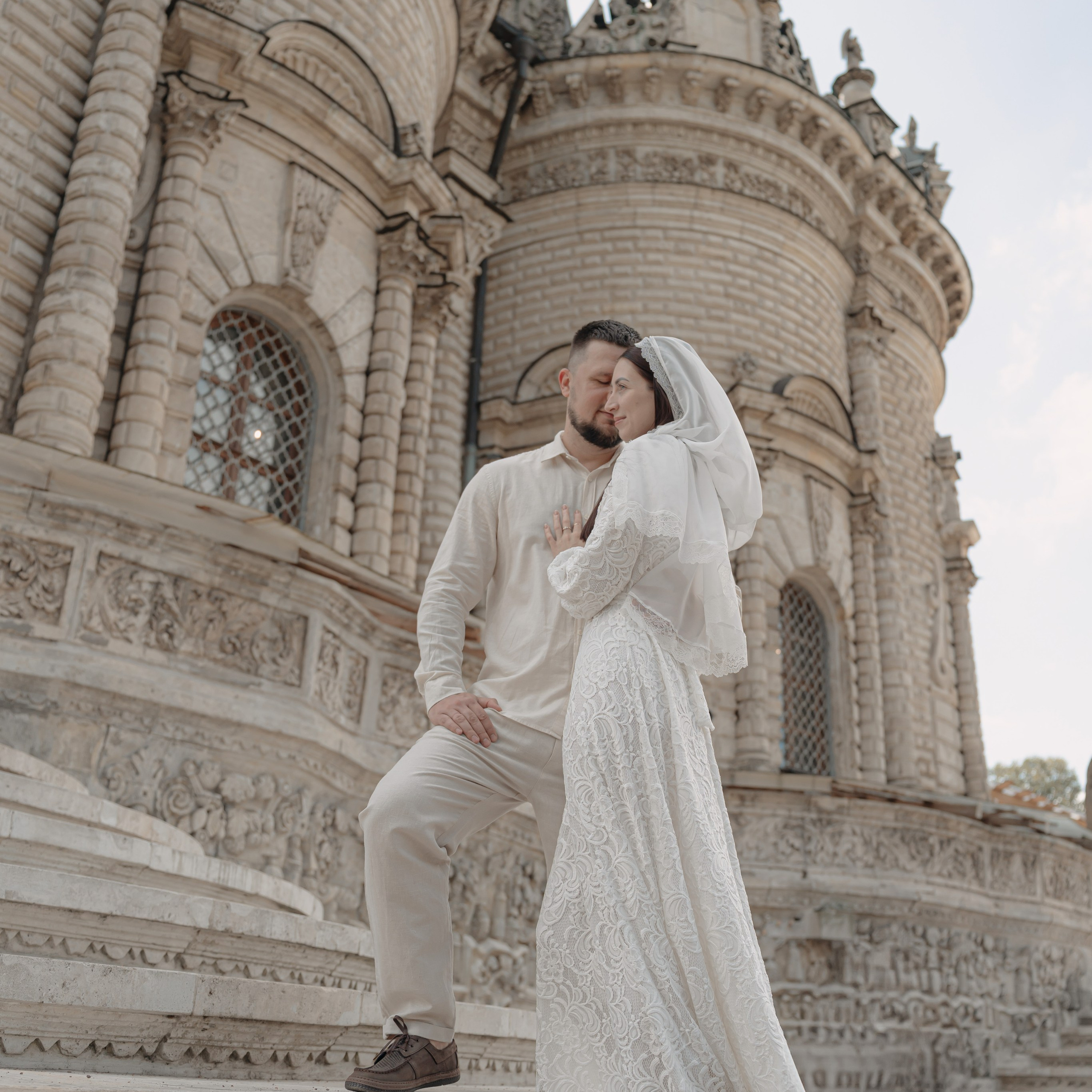 Венчание в Церкви иконы Божьей Матери Знамение. Семейный фотограф в Москве 📸