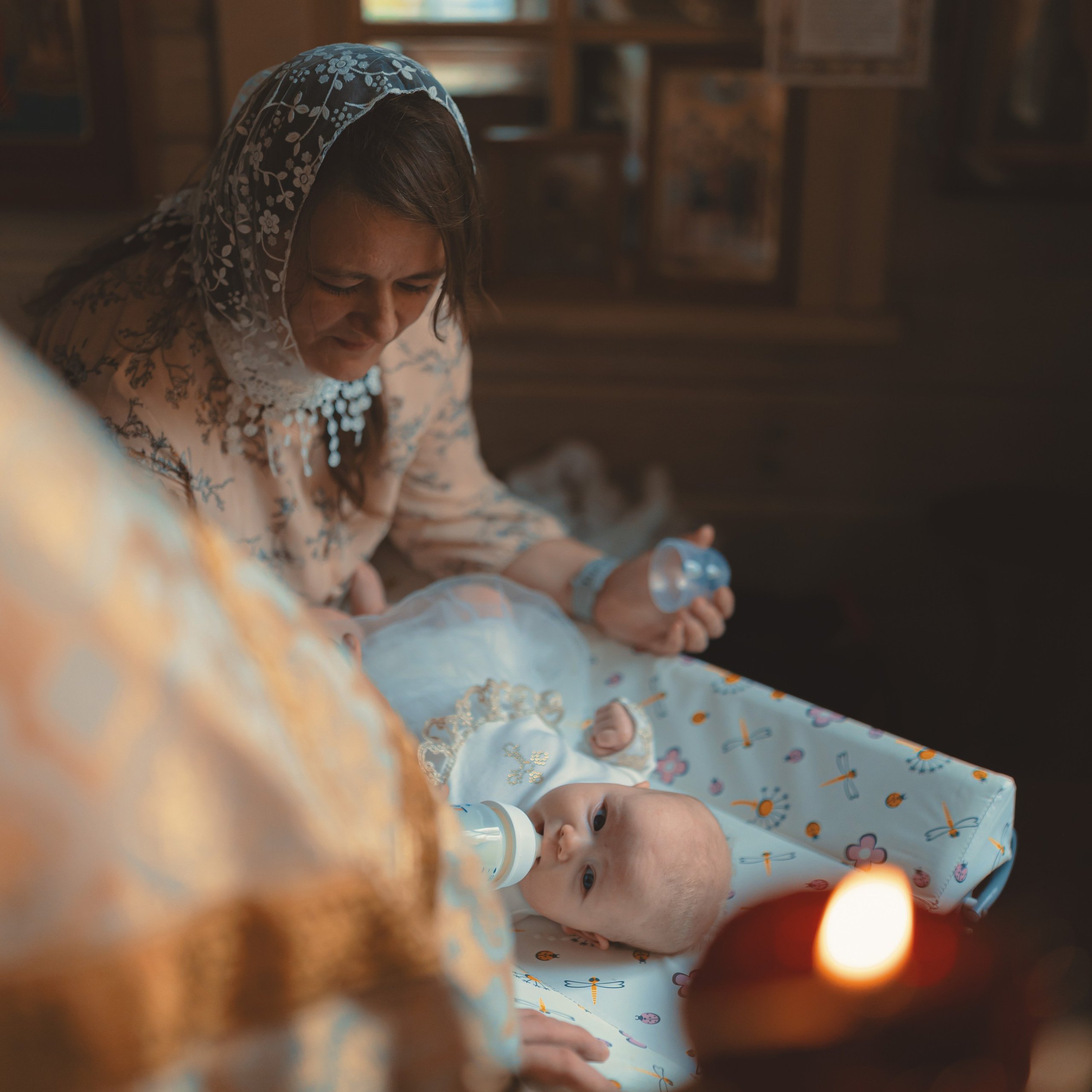 Крещение в Храме Св. Феодора Ушакова в Новогиреево. Семейный фотограф в Москве 📸