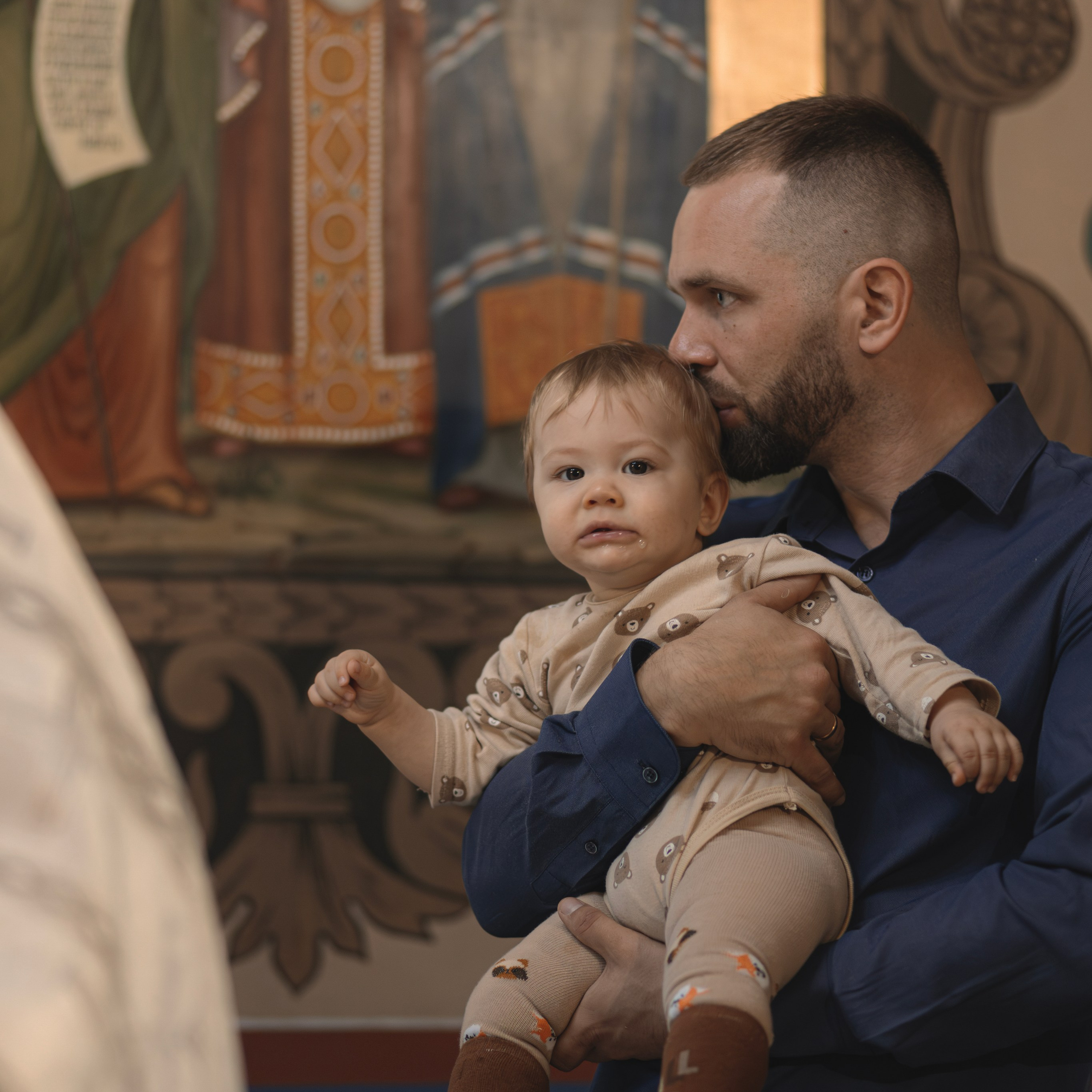 Крещение в Храме Живоначальной Троицы. Семейный фотограф в Москве 📸