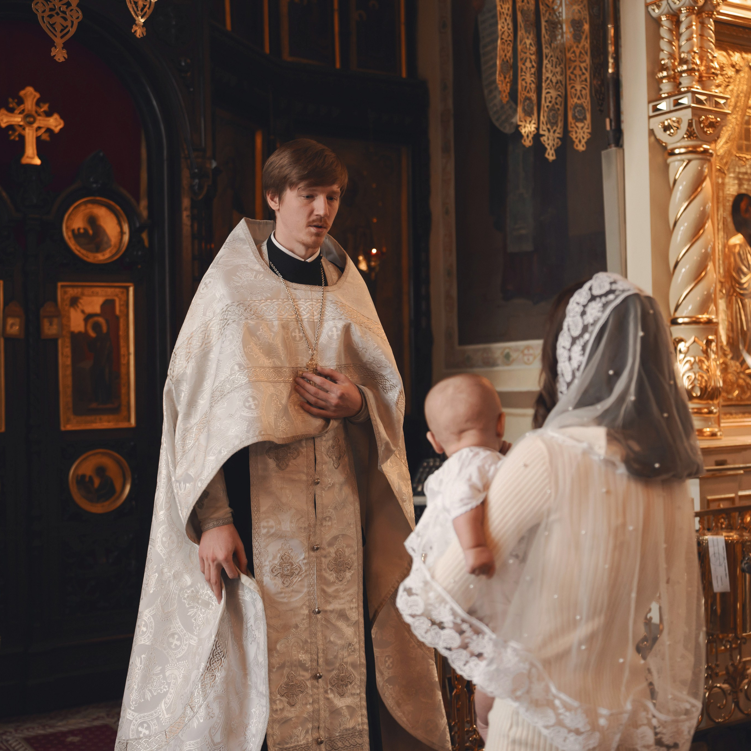 Фотограф на Крещение в Храме иконы Божией Матери Нечаянная Радость. Семейный фотограф в Москве 📸
