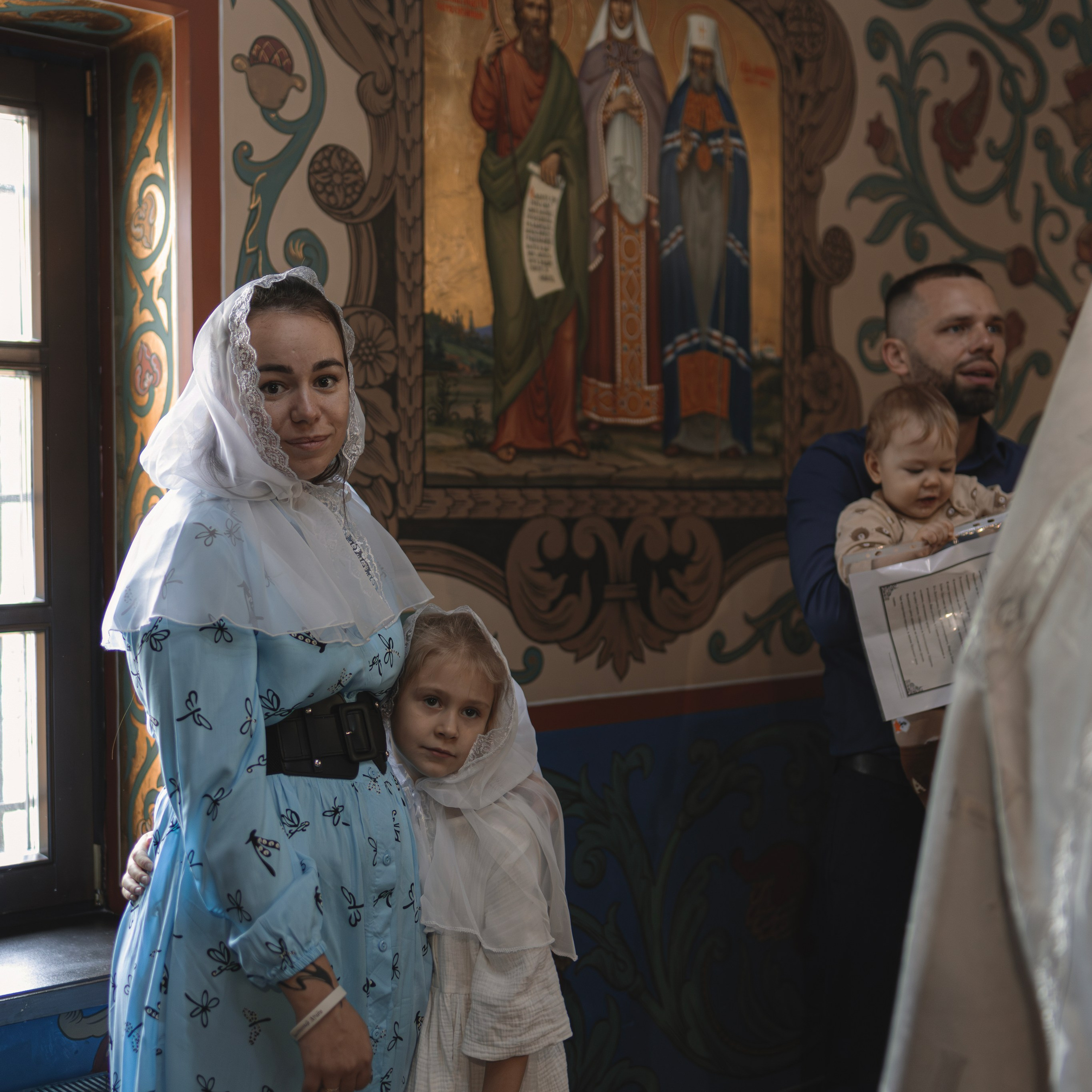 Крещение в Храме Живоначальной Троицы. Семейный фотограф в Москве 📸