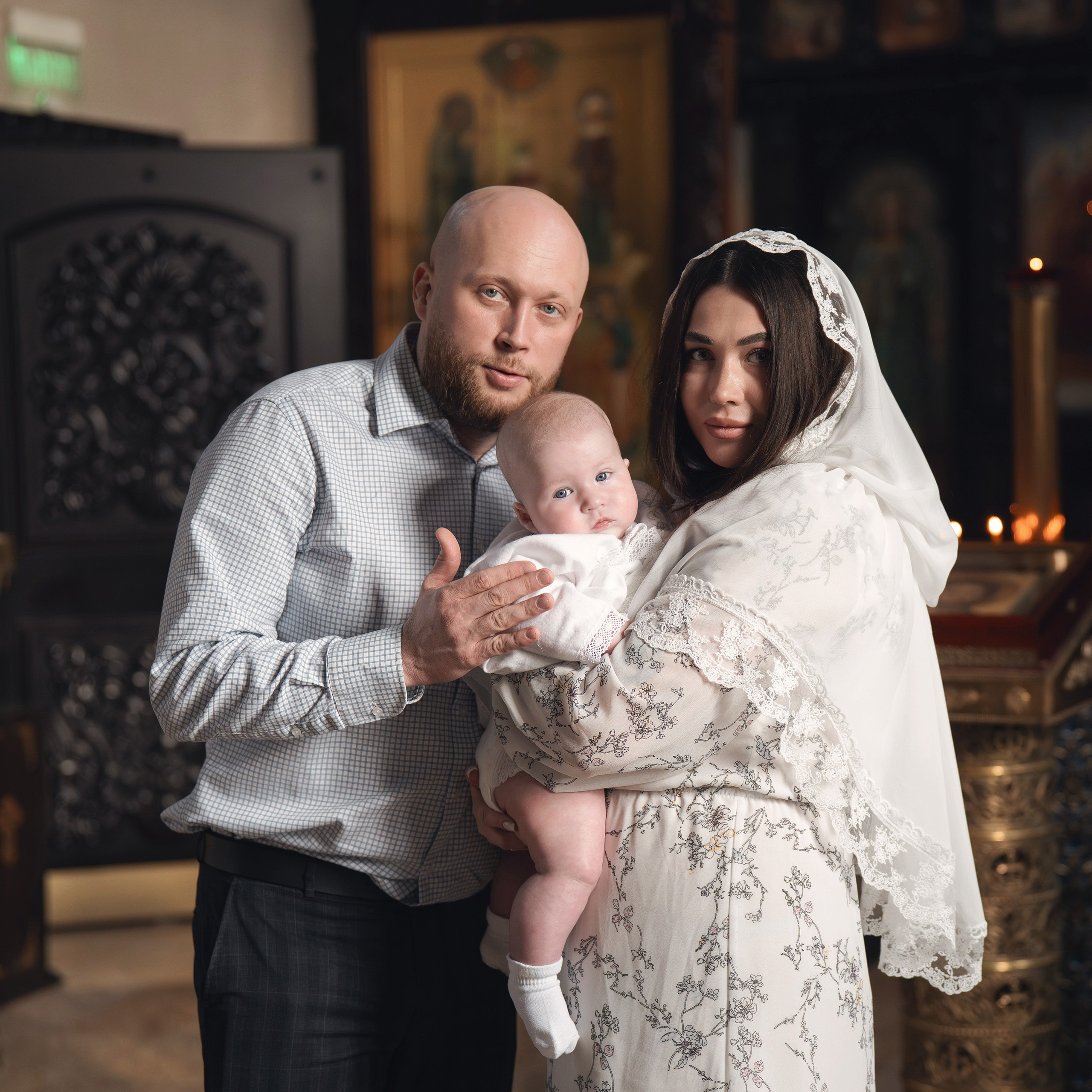 Фотограф на крещение в Церкви Ксении Петербургской. Семейный фотограф в Москве 📸