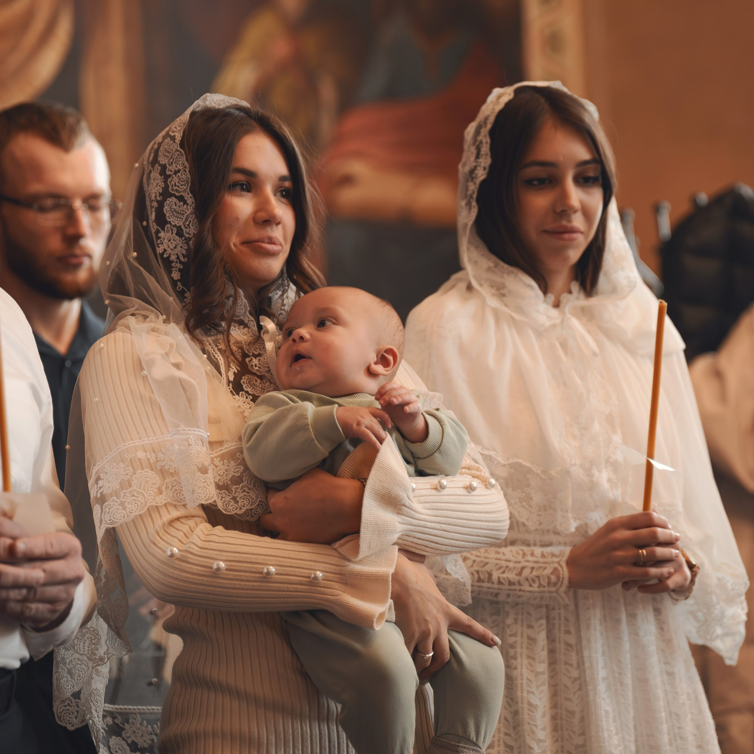 Фотограф на Крещение в Храме иконы Божией Матери Нечаянная Радость. Семейный фотограф в Москве 📸