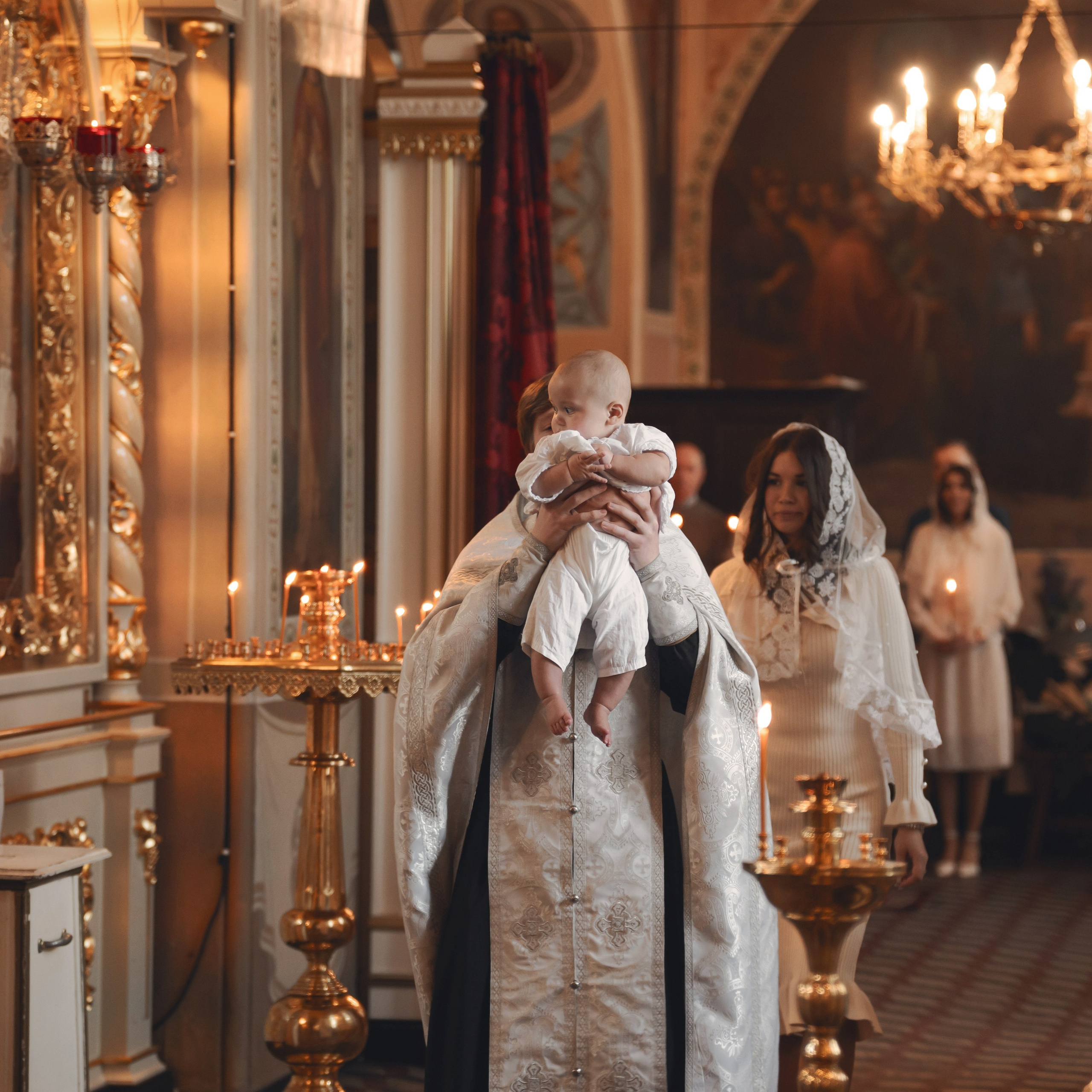 Фотограф на Крещение в Храме иконы Божией Матери Нечаянная Радость. Семейный фотограф в Москве 📸