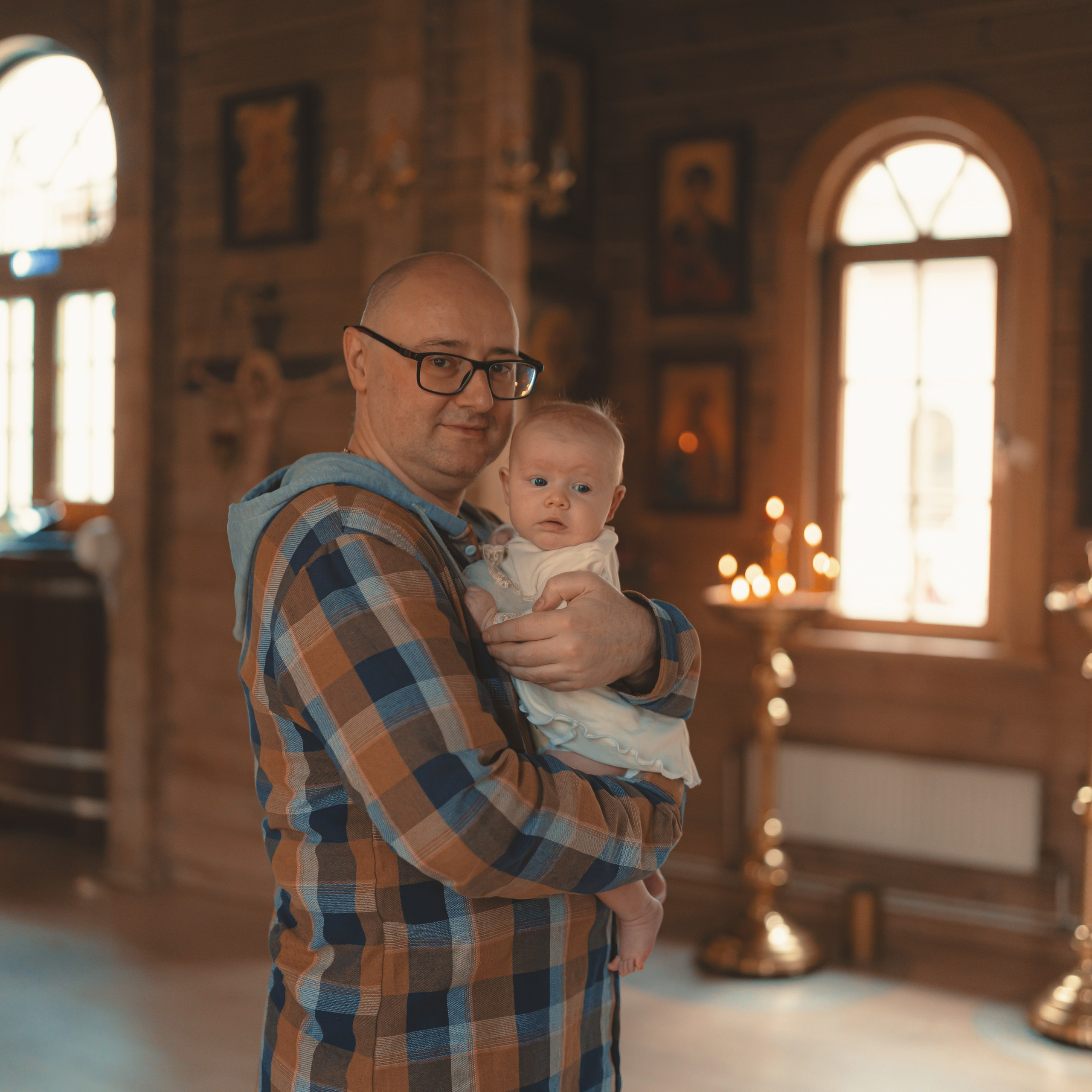 Крещение в Храме Св. Феодора Ушакова в Новогиреево. Семейный фотограф в Москве 📸