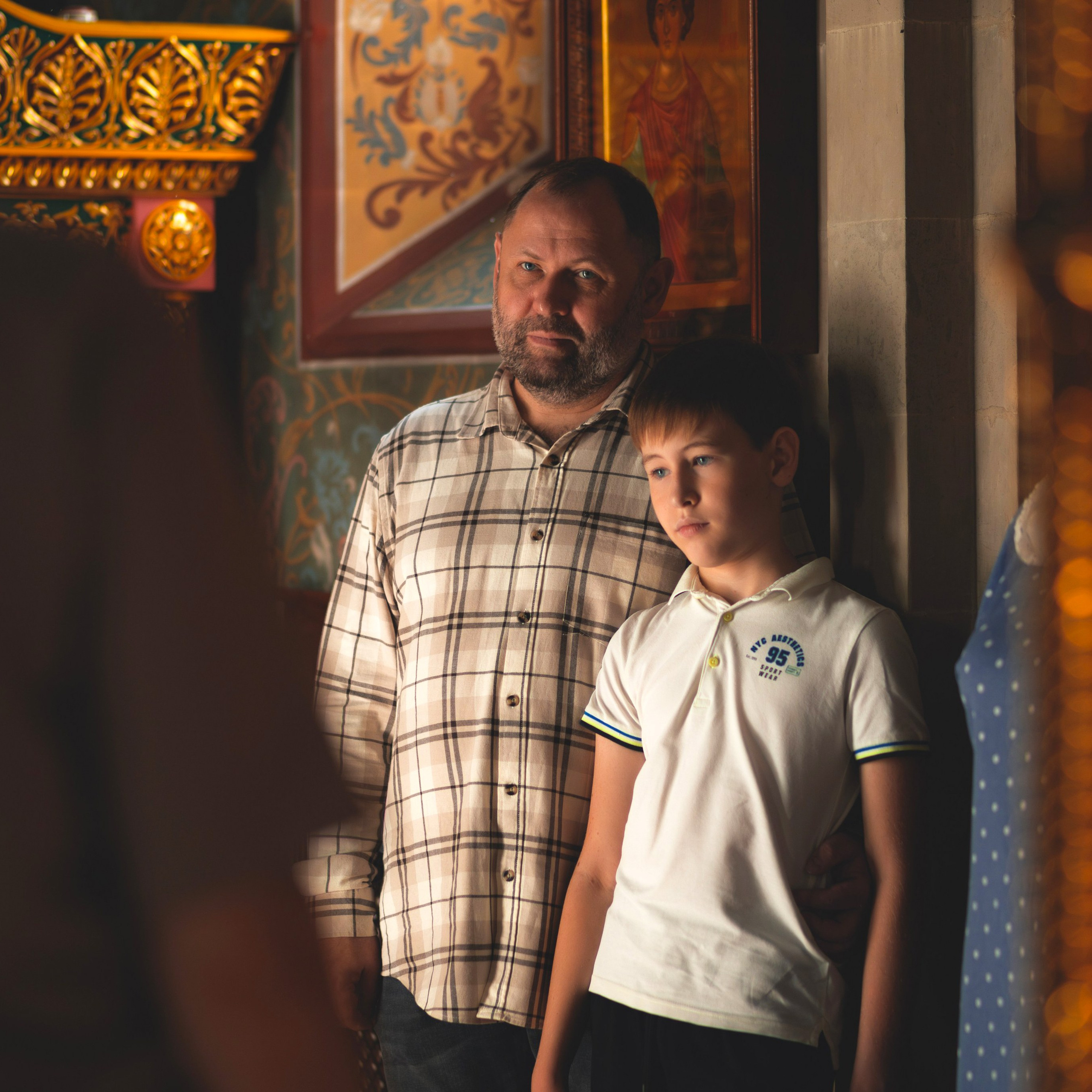 Таинство Крещения в Храме Сергия Радонежского. Семейный фотограф в Москве 📸