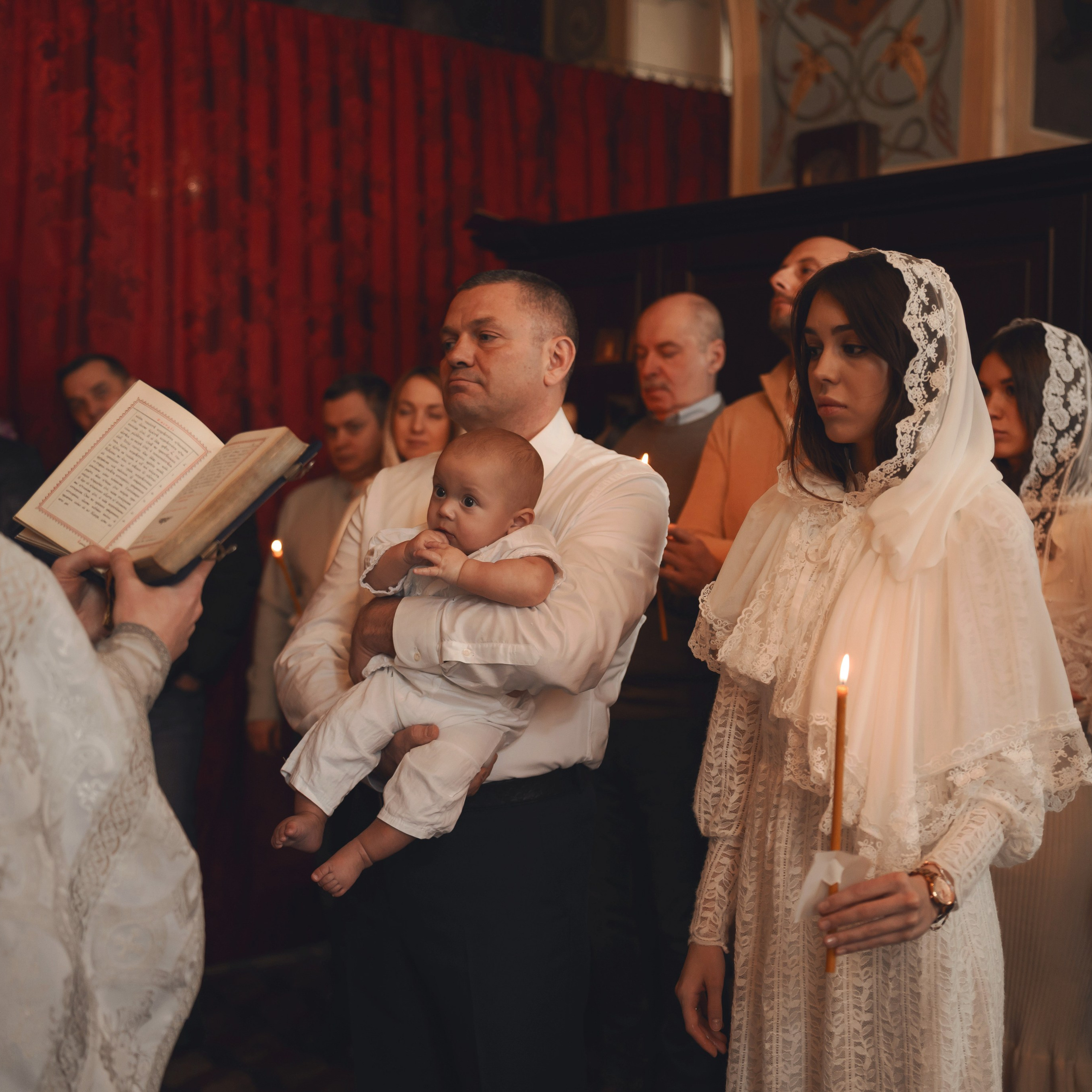 Фотограф на Крещение в Храме иконы Божией Матери Нечаянная Радость. Семейный фотограф в Москве 📸