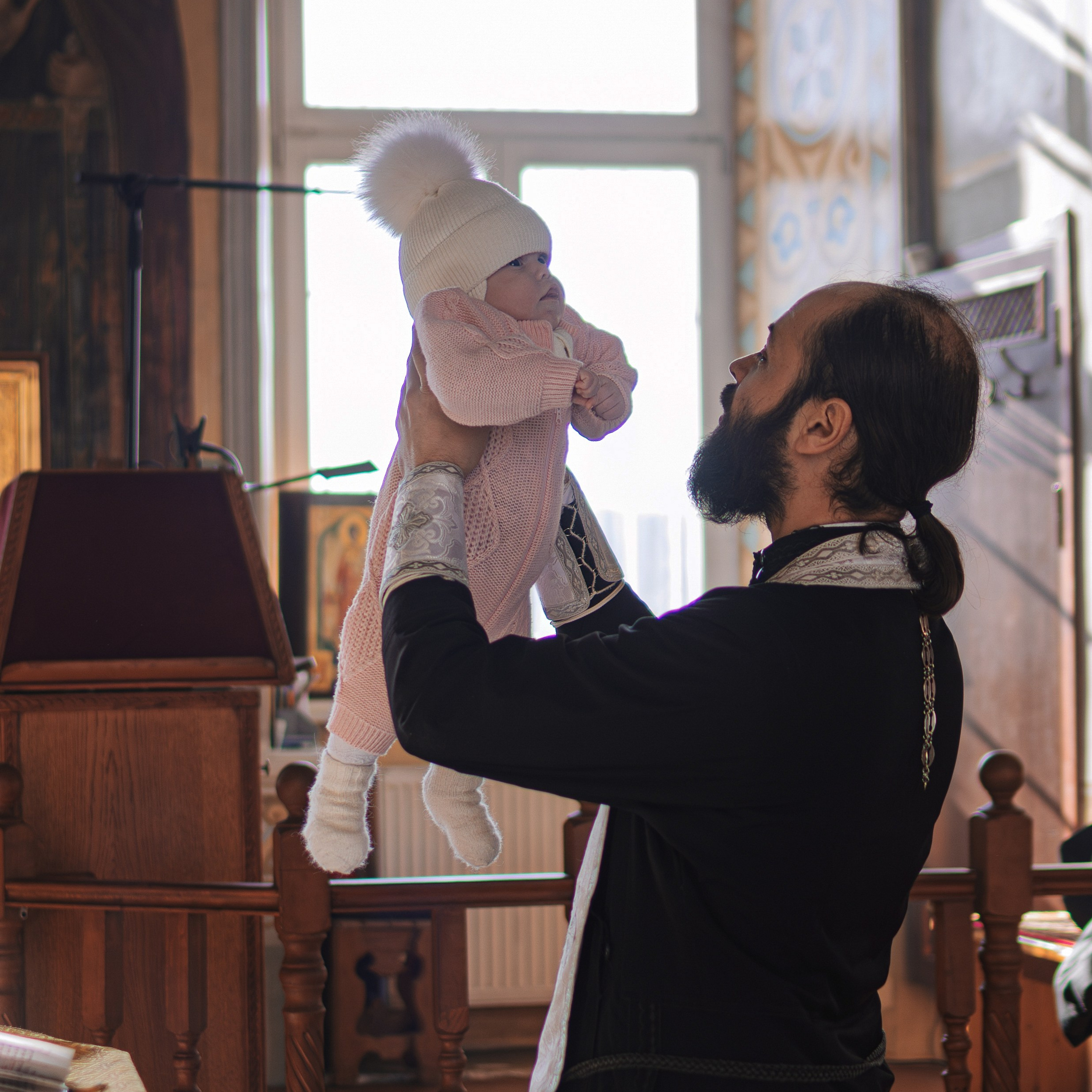 Фотосъёмка крещения в Митине, Храм Рождества Христова. Семейный фотограф в Москве 📸