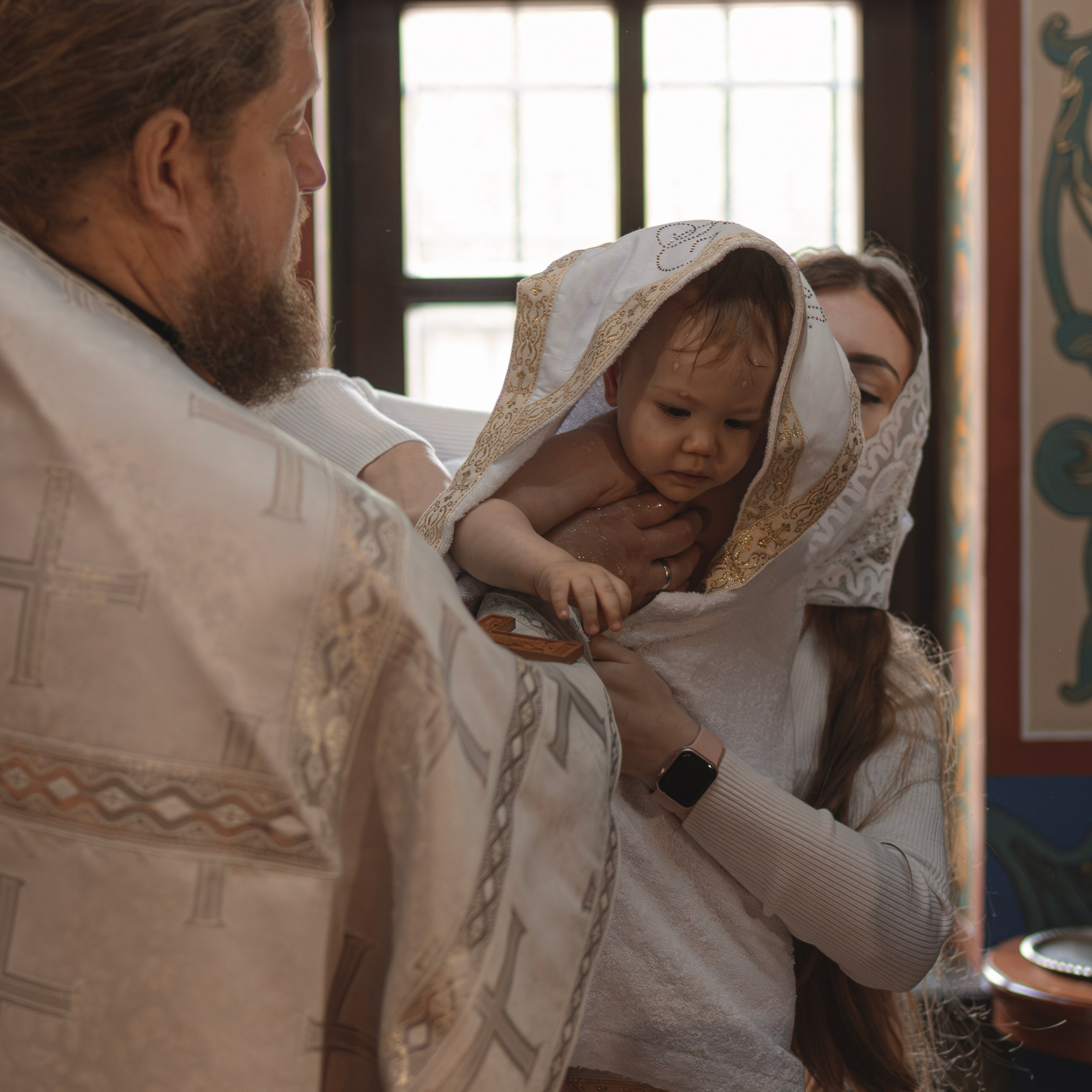 Крещение в Храме Живоначальной Троицы. Семейный фотограф в Москве 📸