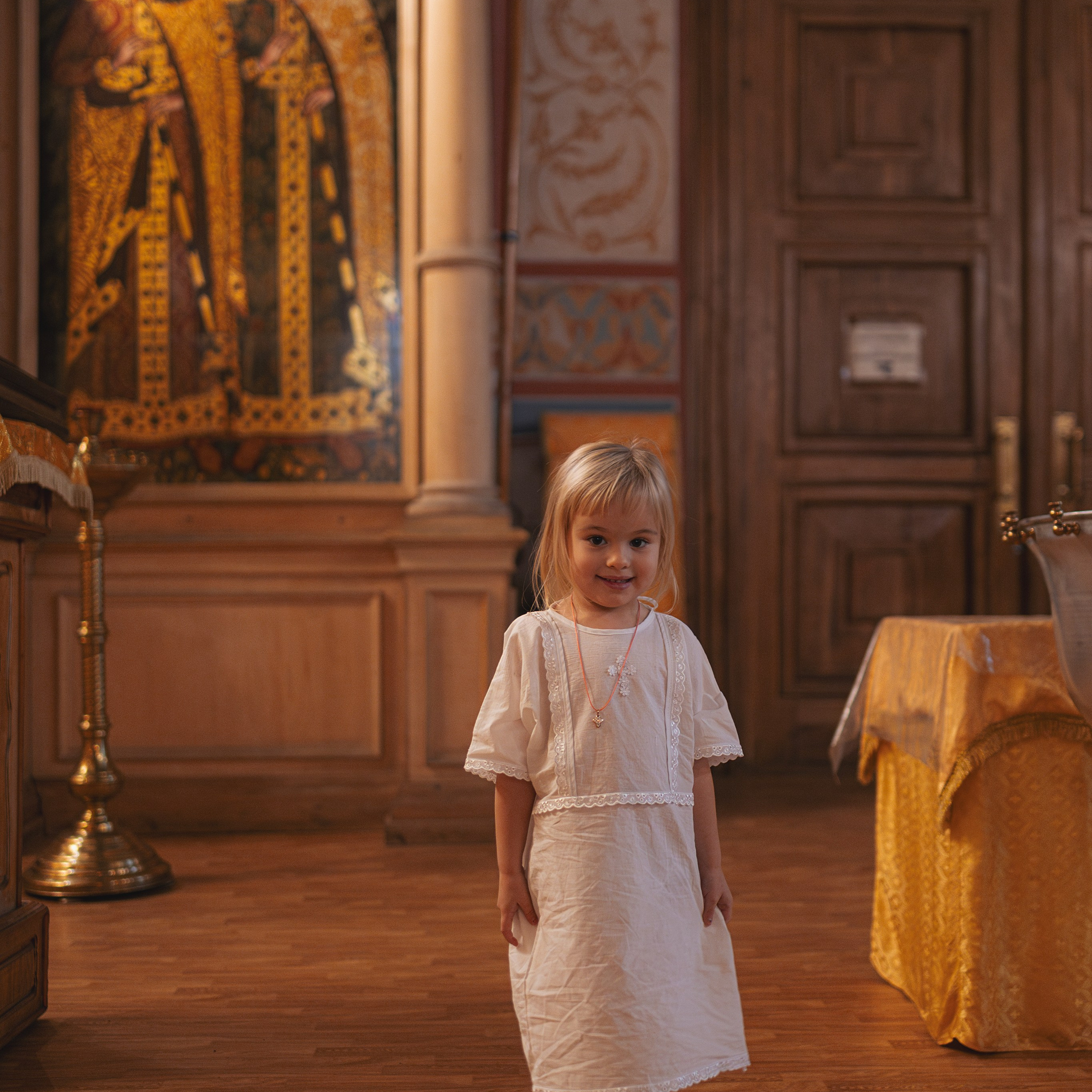 Крещение в Соборе Покрова Пресвятой Богородицы. Семейный фотограф в Москве 📸