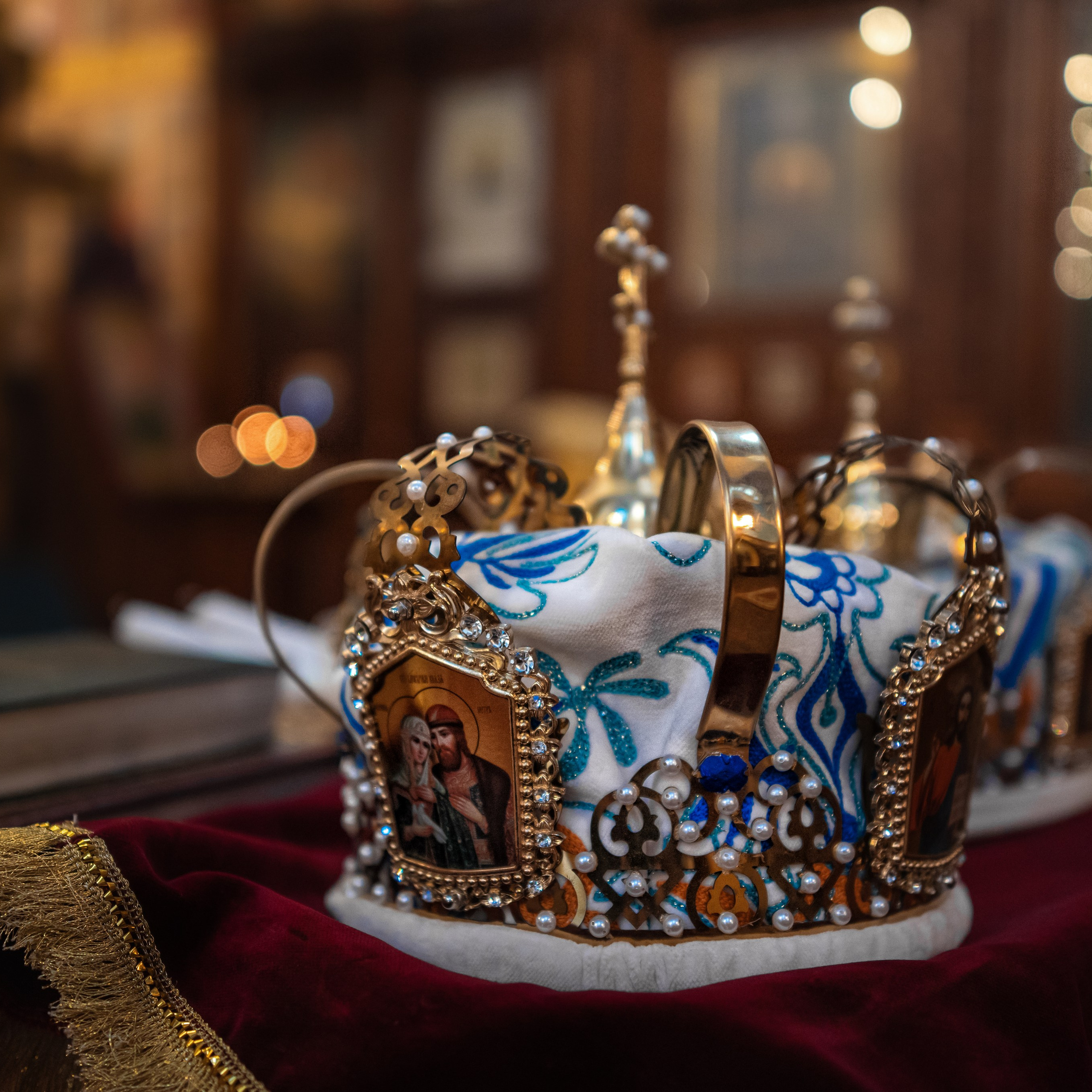 Венчание в Феодоровском государевом соборе (Пушкин)