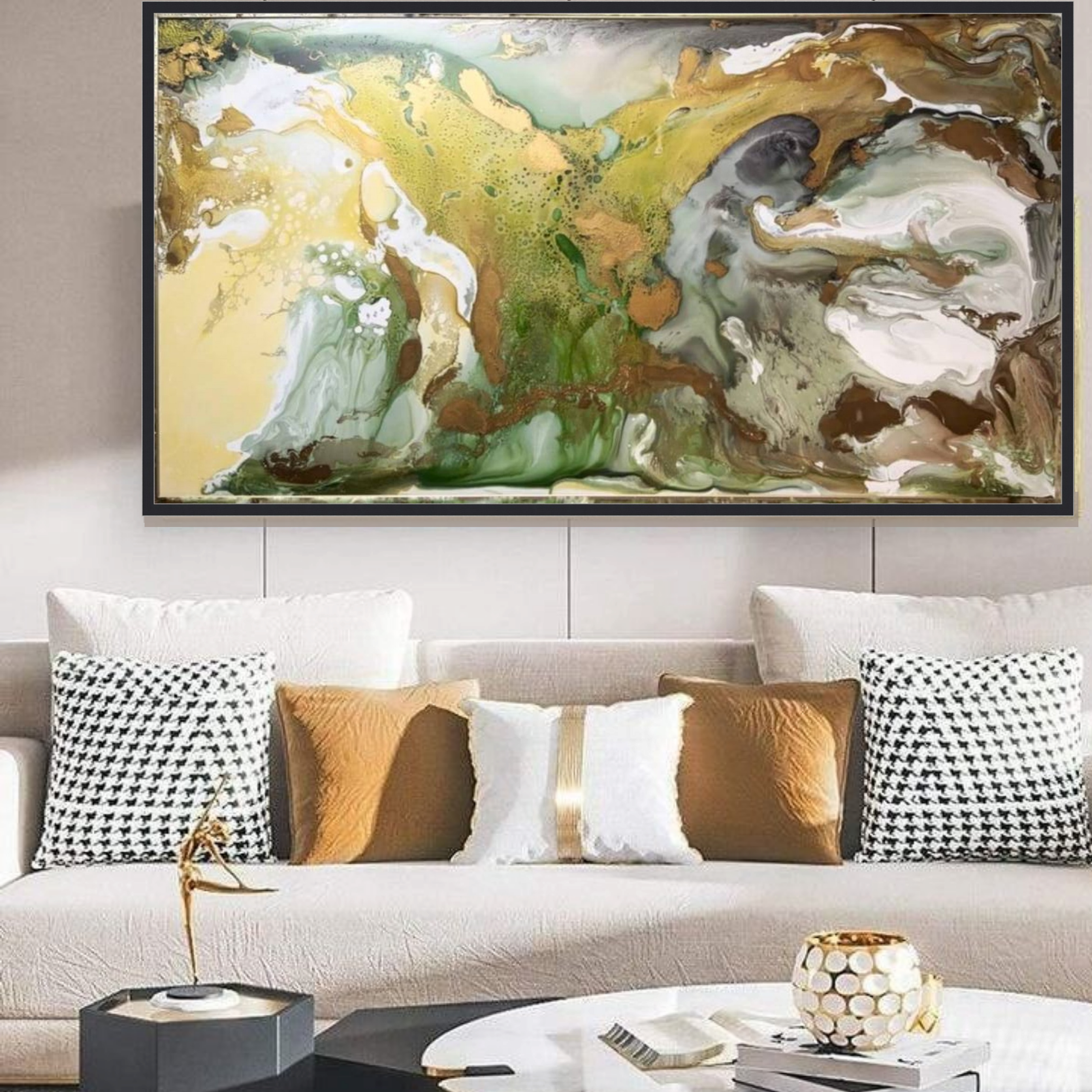 LAND /150*80 см. Купить premium art, интерьерные картины в интернет-магазине MONA