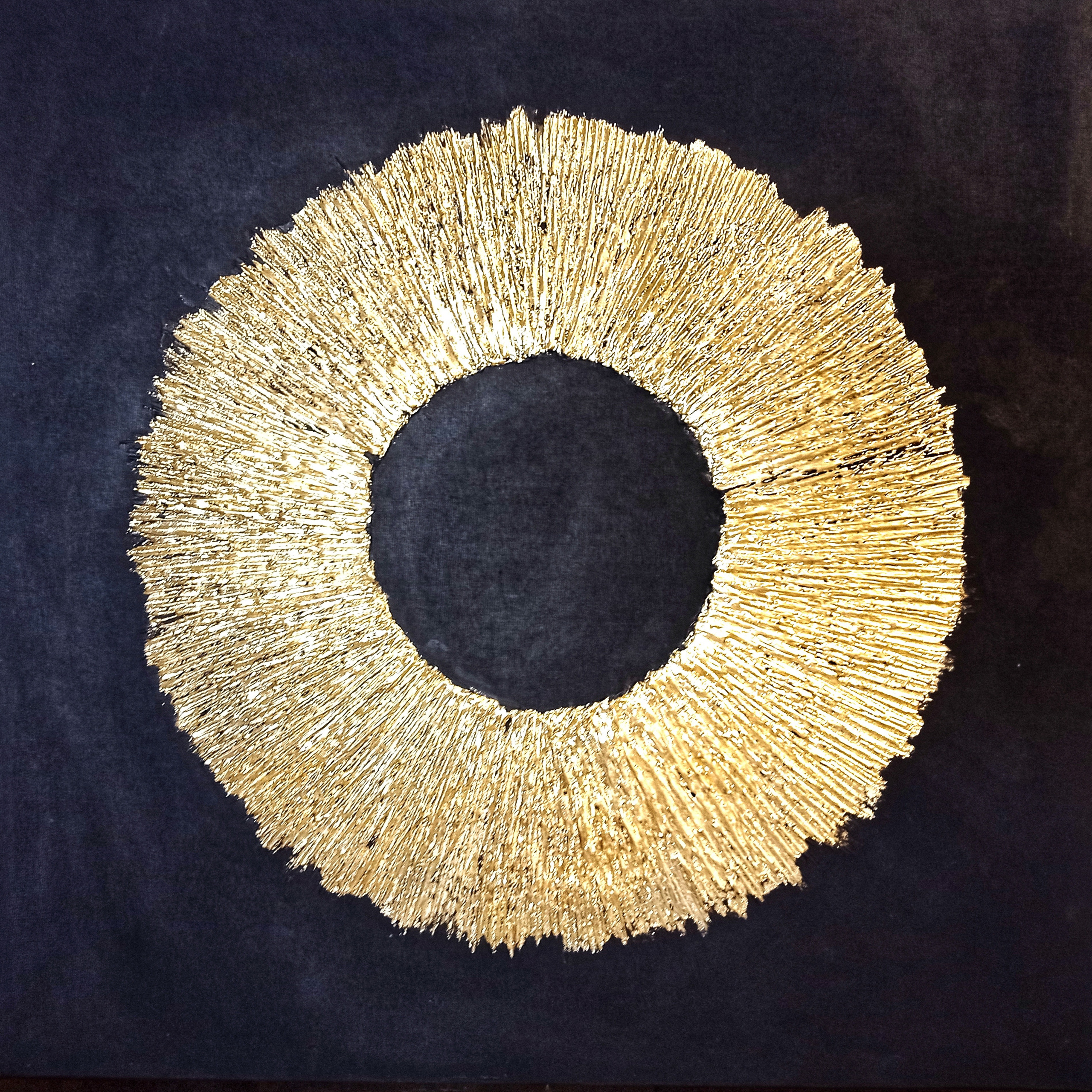 Эстетичные объемная картина для современных интерьеров Золотое солнце. Купить premium art, интерьерные картины в интернет-магазине MONA